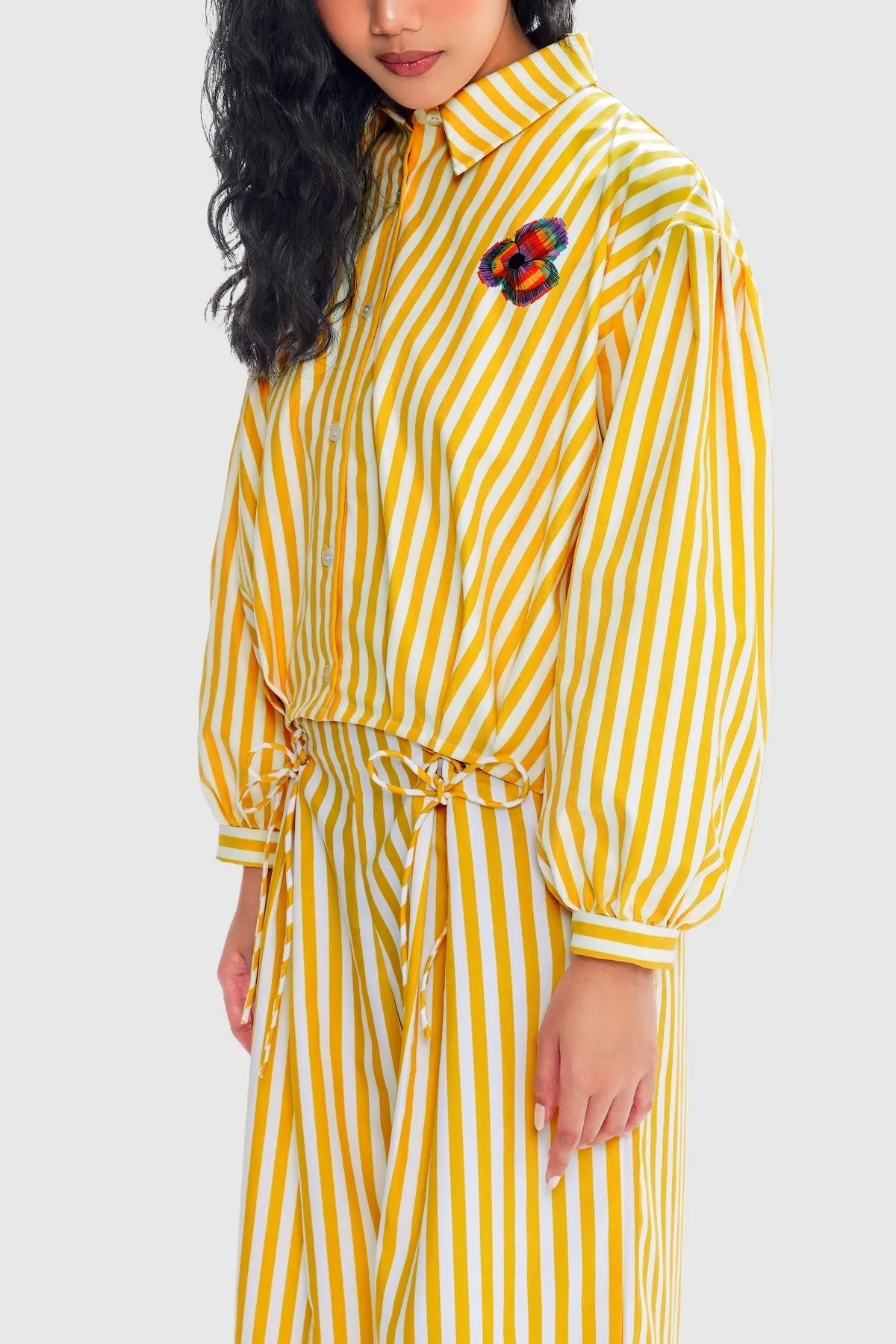 Mimosa Boxy Shirt - Goldenrod sold by CALLA THE LABEL product image thumbnail 3