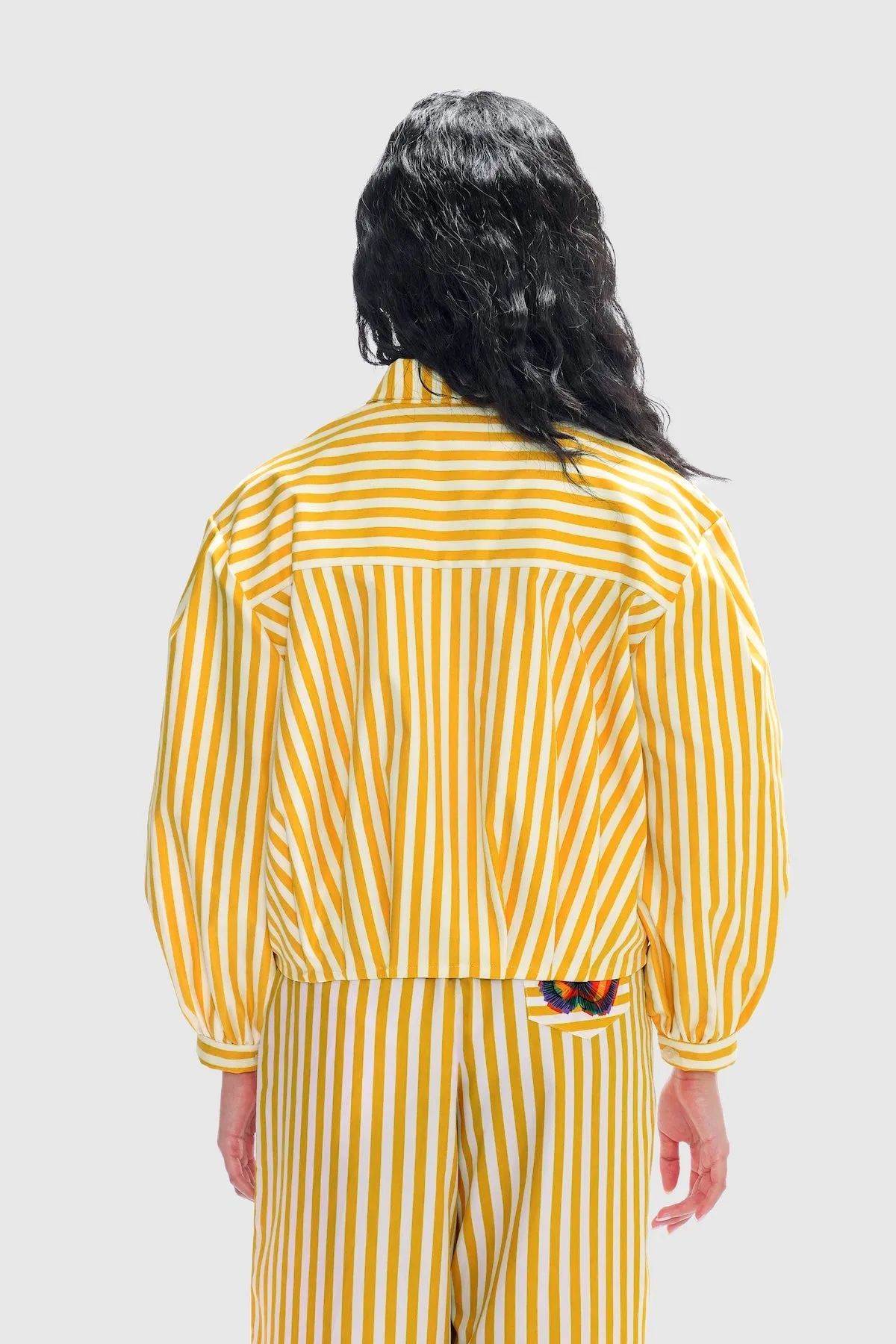 Mimosa Boxy Shirt - Goldenrod sold by CALLA THE LABEL product image thumbnail 4