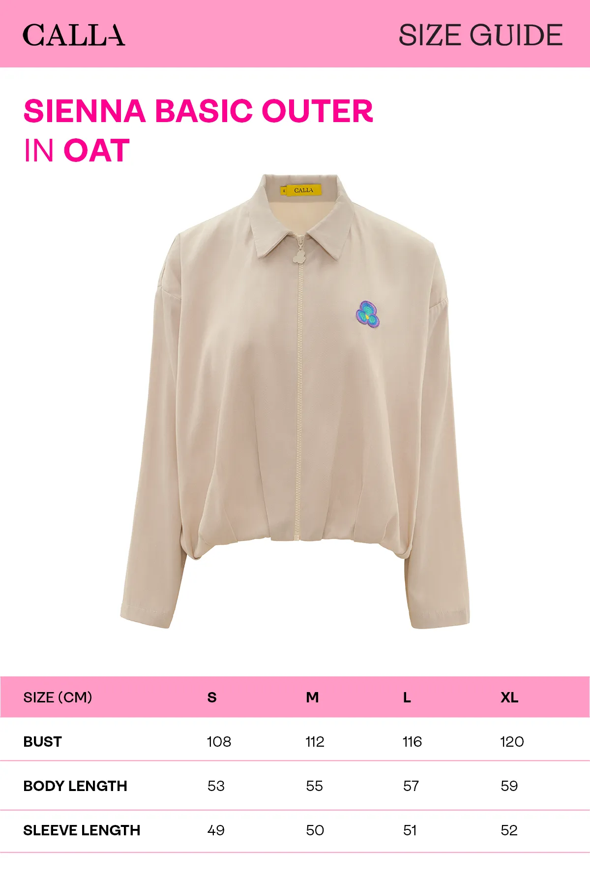 Sienna Basic Outer - Oat sold by CALLA THE LABEL product image thumbnail 4