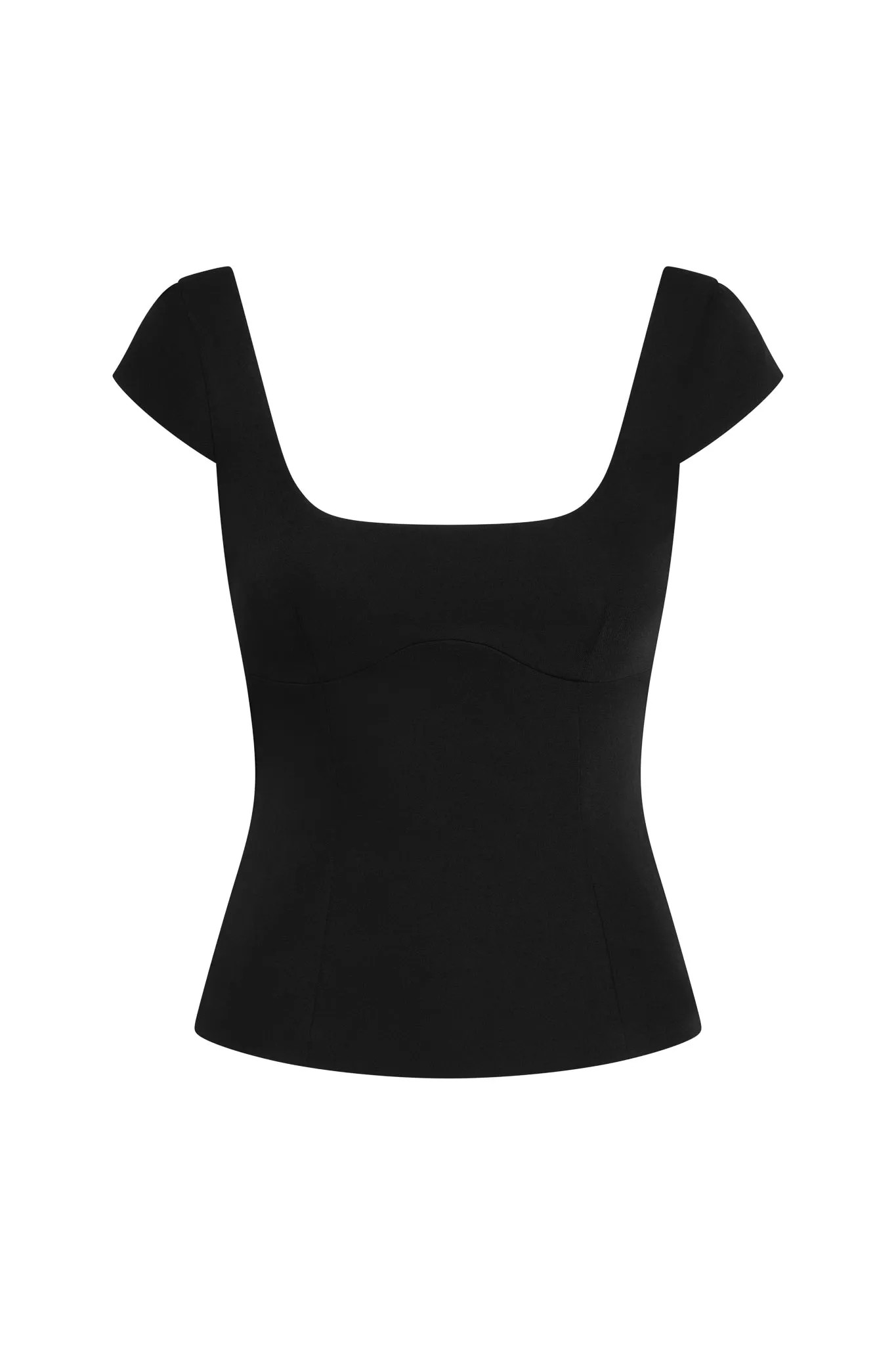 Esme Contour Corset Top - Black sold by LEAU product image thumbnail 5