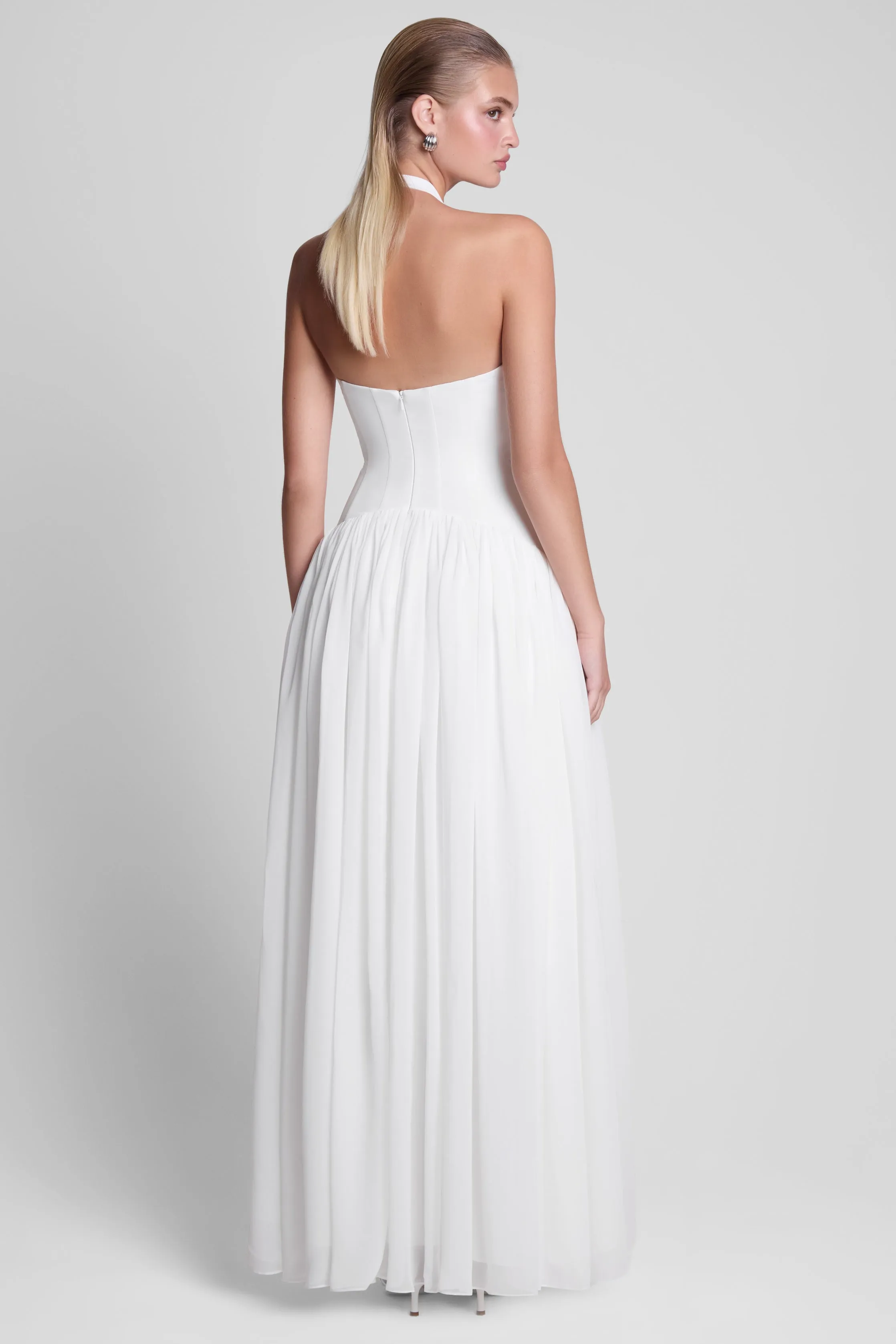 Harlowe Corset Maxi Dress - White sold by LEAU product image thumbnail 5