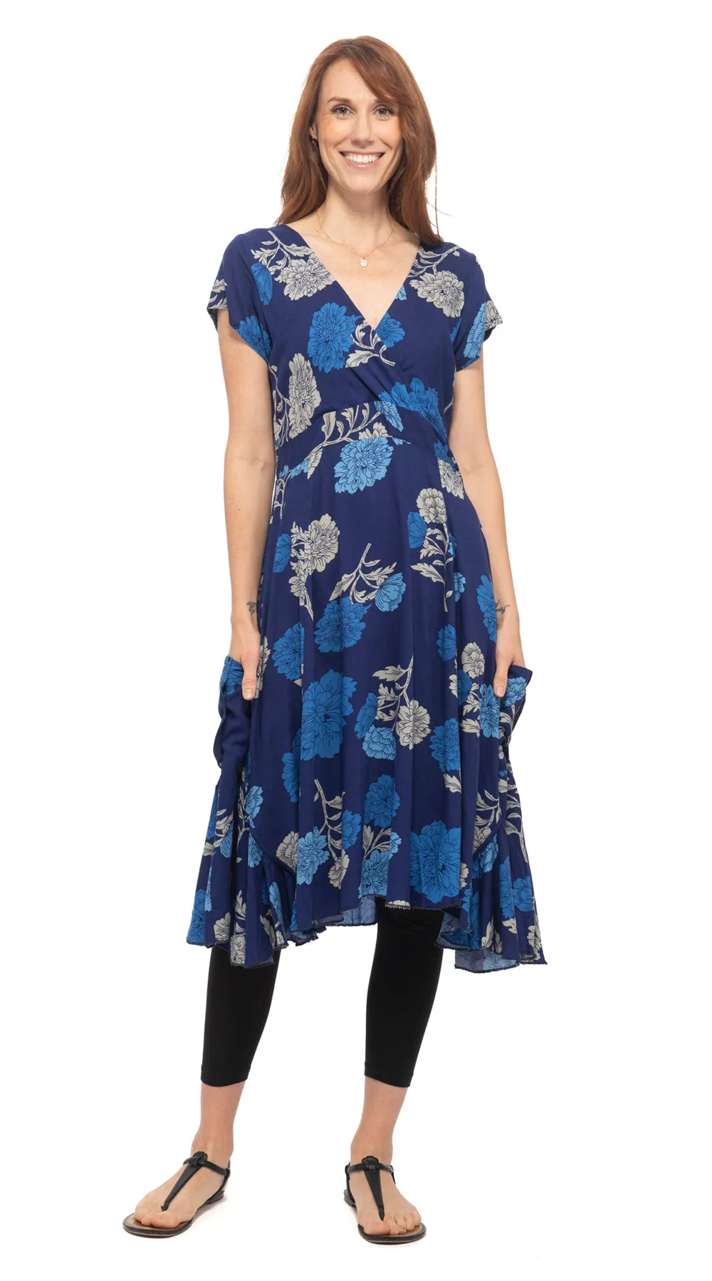 Swing Dress - royal blue sold by Alchemy Fashion