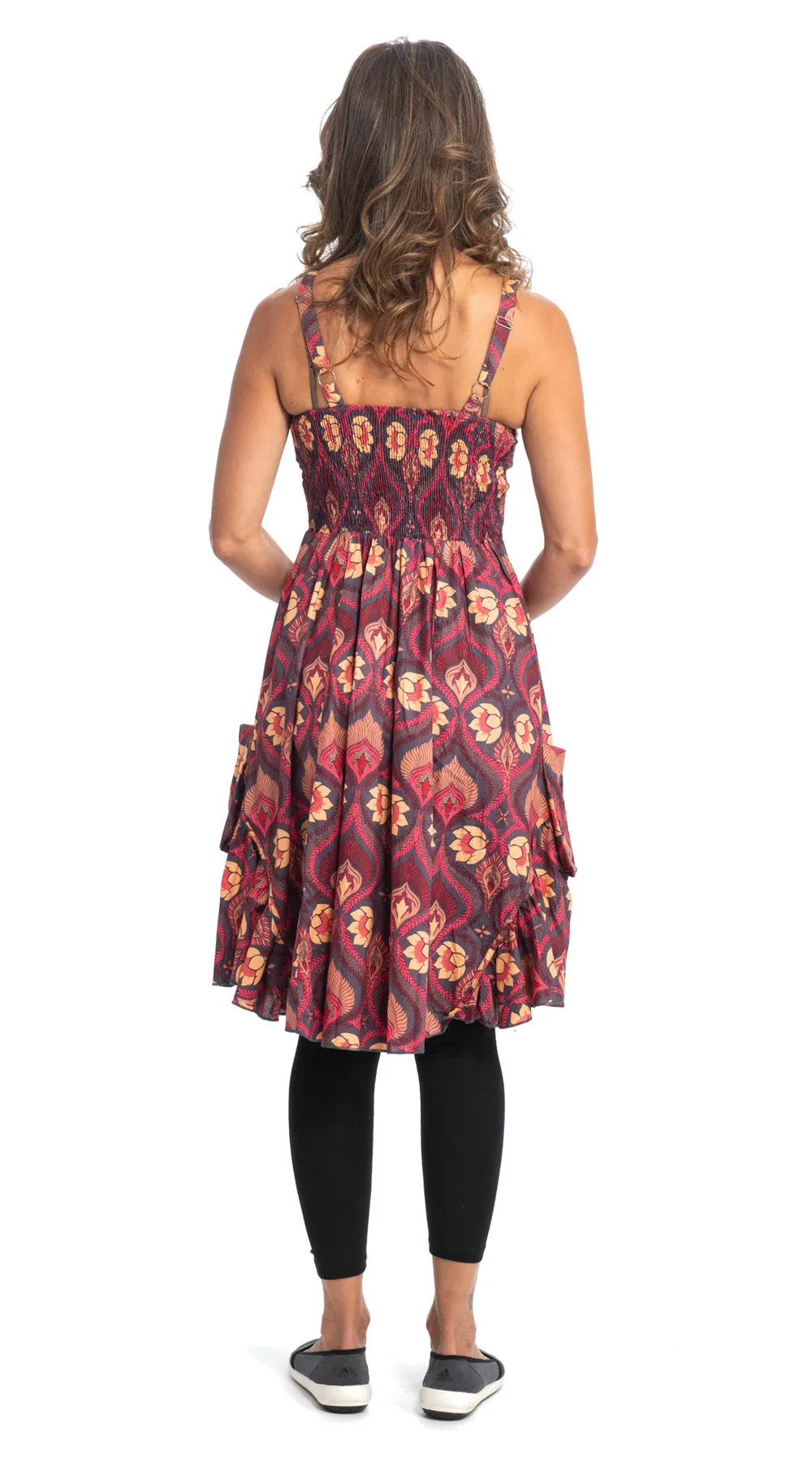 Swing Dress - pink lotus - organic cotton sold by Alchemy Fashion product image thumbnail 3