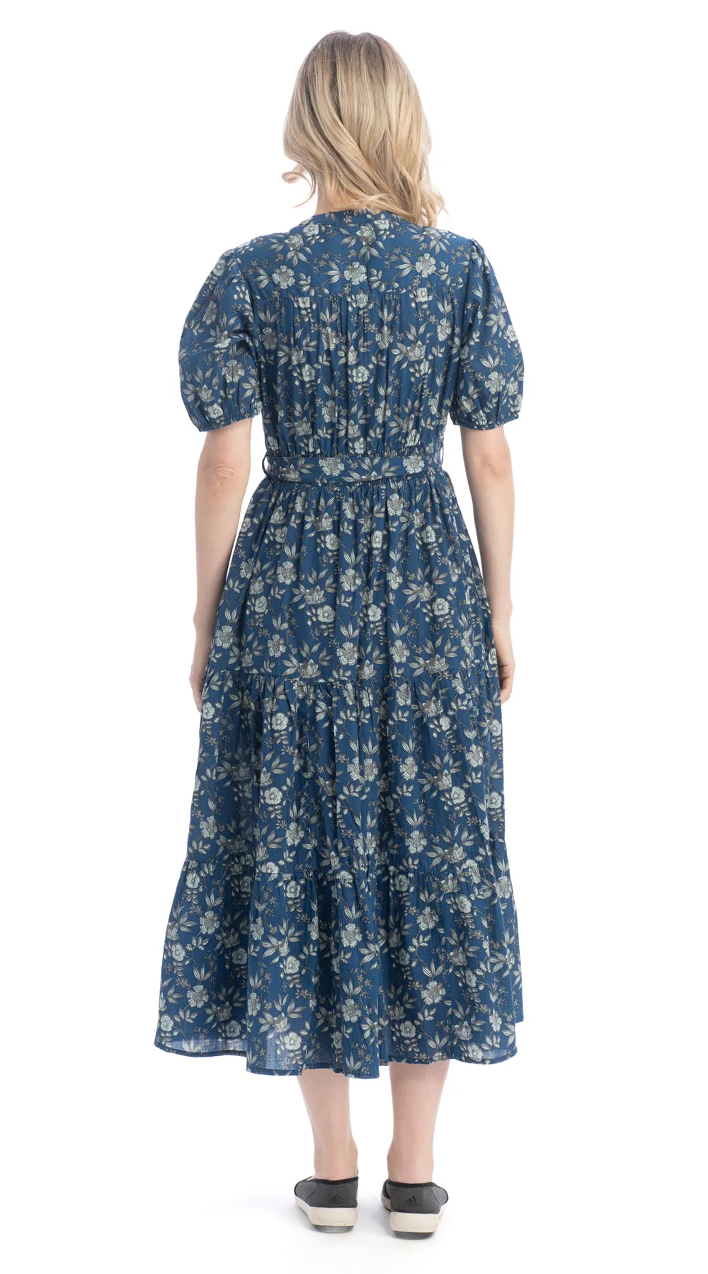 Anya Dress - soft navy - organic cotton sold by Alchemy Fashion product image thumbnail 3