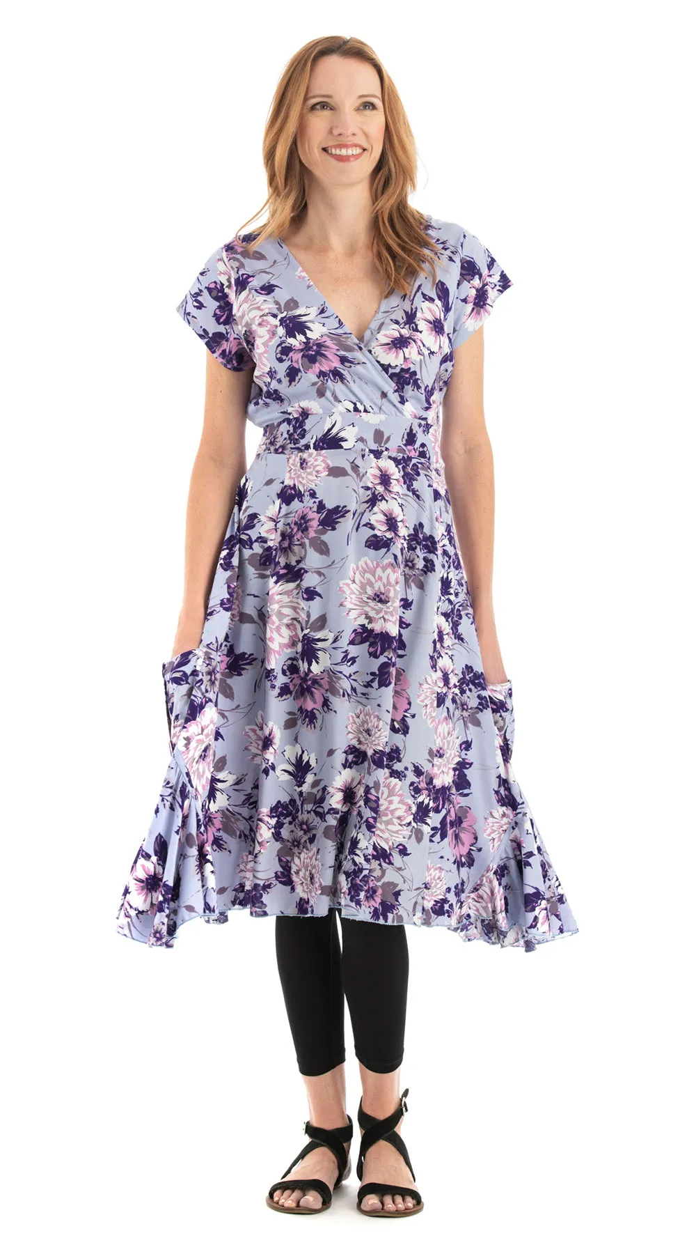 Rayon Swing Dress - lilac sold by Alchemy Fashion