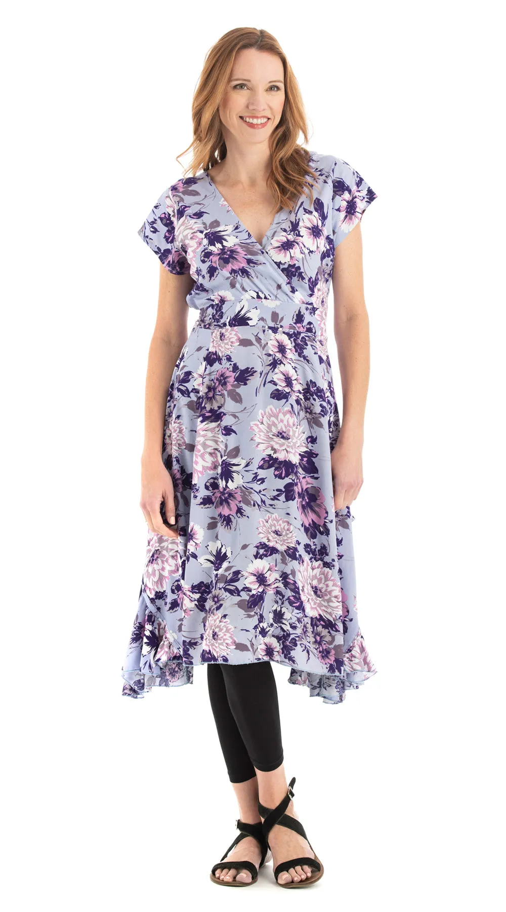 Rayon Swing Dress - lilac sold by Alchemy Fashion product image thumbnail 2
