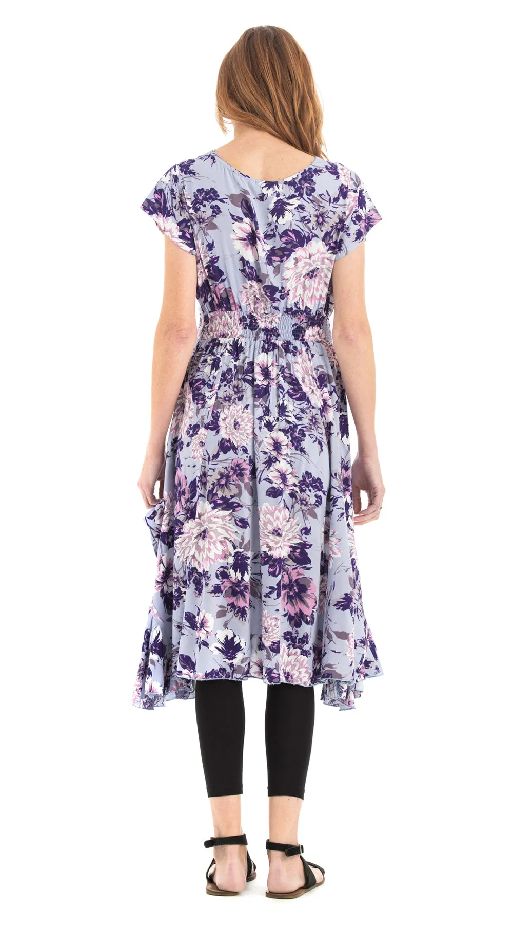 Rayon Swing Dress - lilac sold by Alchemy Fashion product image thumbnail 3