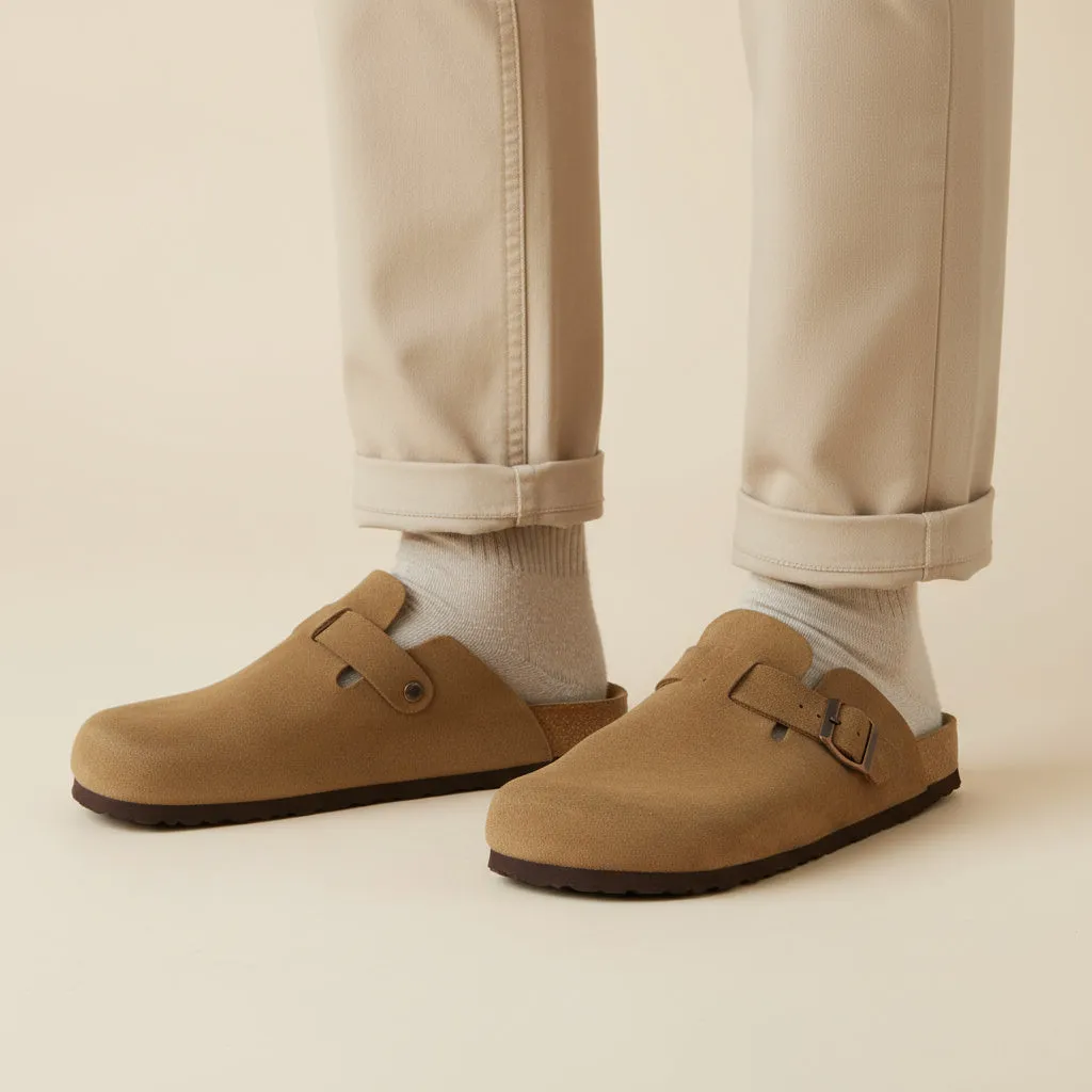 Haze Men's Leather Clog sold by Cushionaire