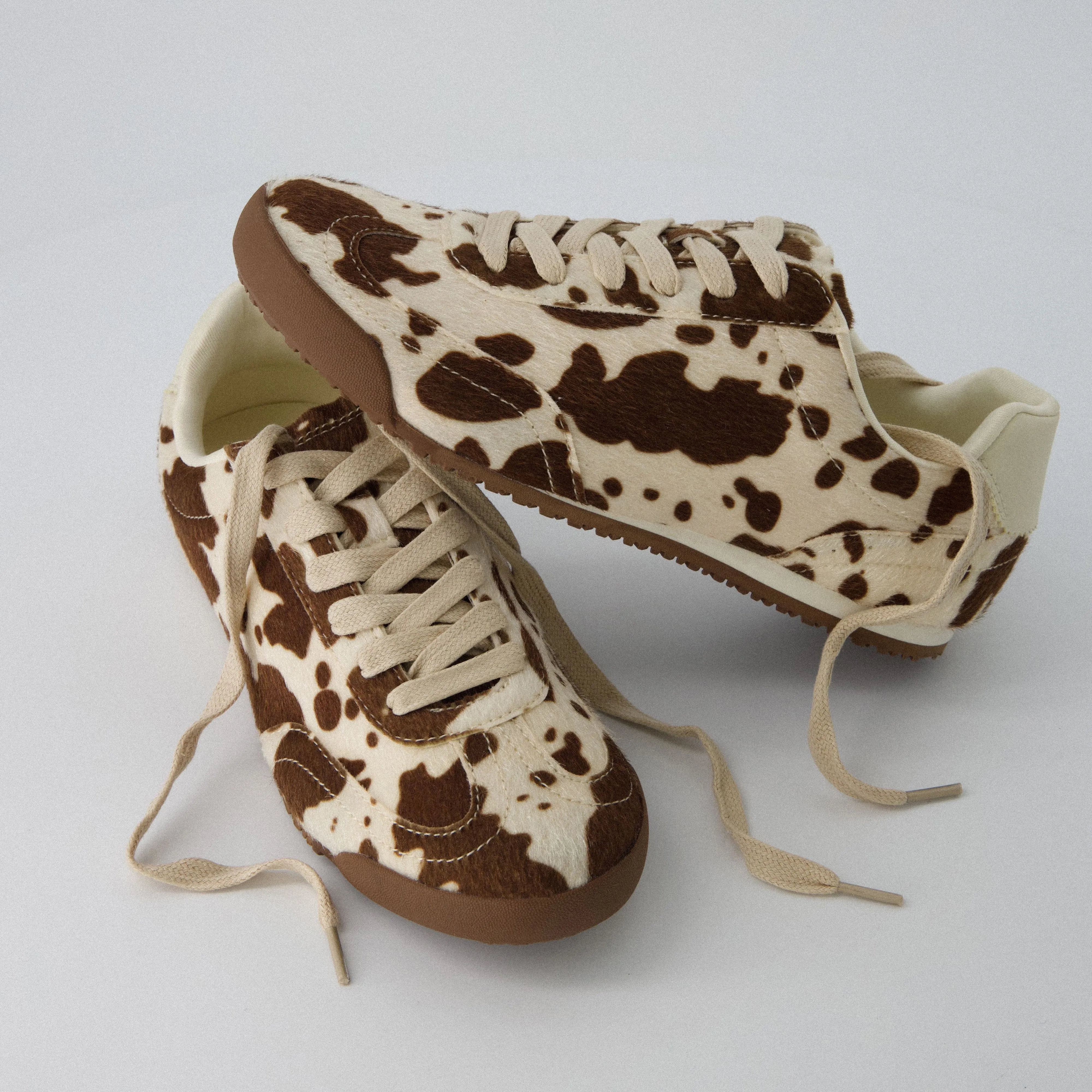 Techno Cow Print Sneakers sold by Cushionaire product image thumbnail 2