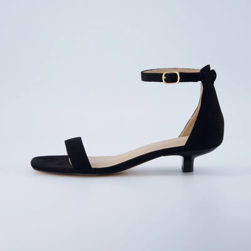 Solo Kitten Heel Sandal made by Cushionaire