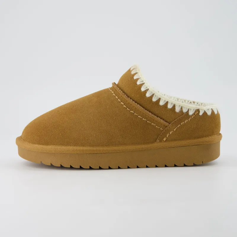 Homemade Suede Mule Slippers sold by Cushionaire