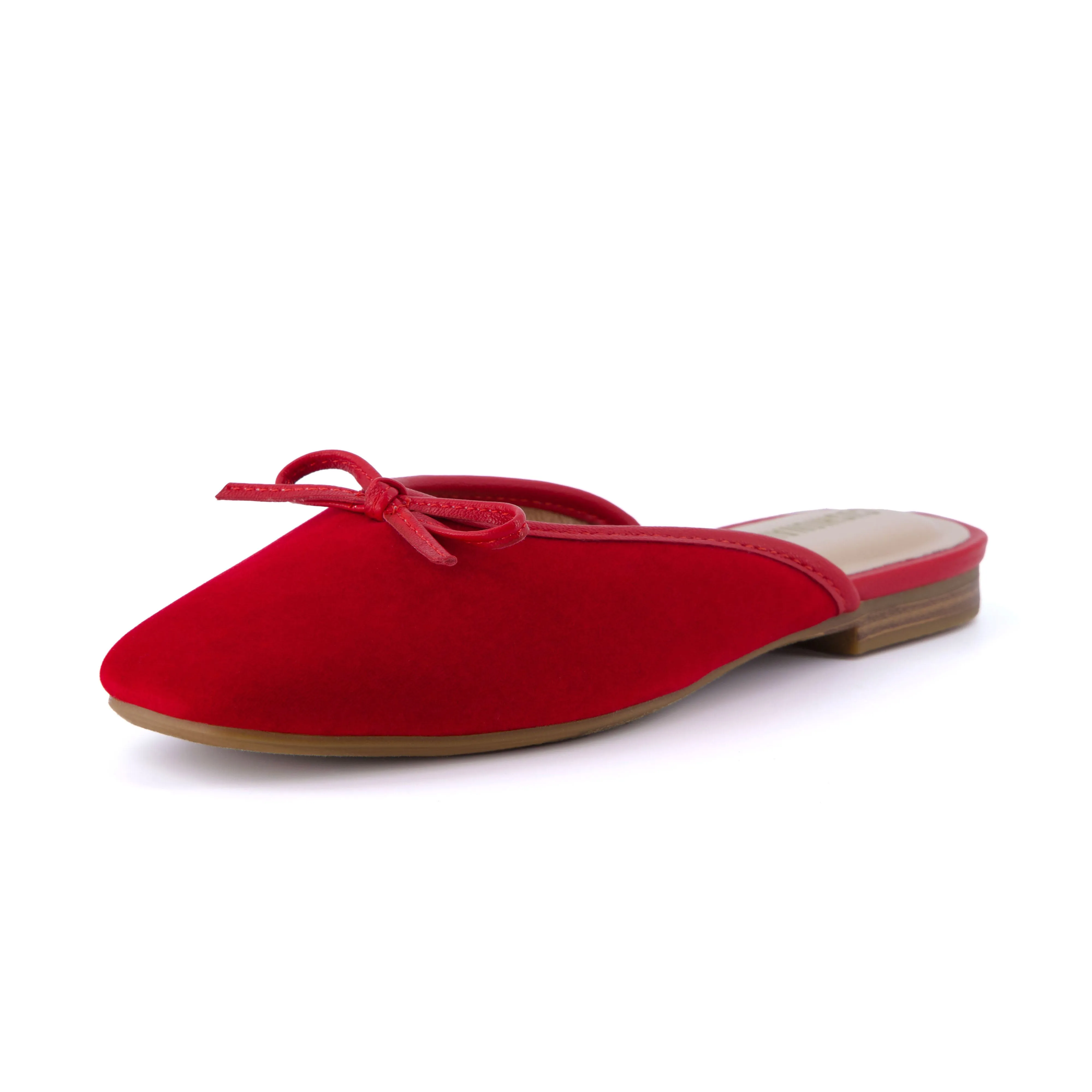 Jade Velvet Ballet Mule sold by Cushionaire product image thumbnail 3