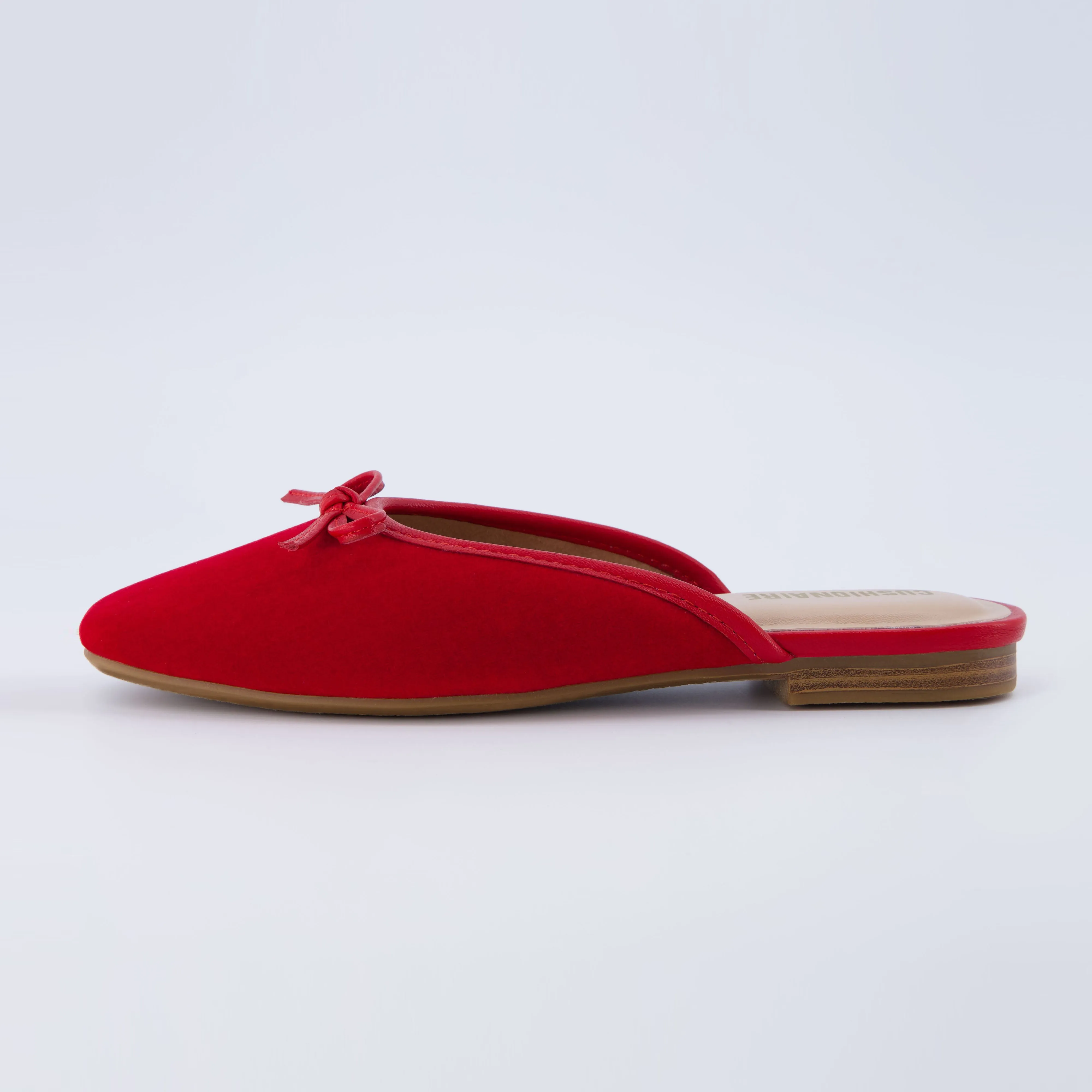 Jade Velvet Ballet Mule sold by Cushionaire product image thumbnail 2
