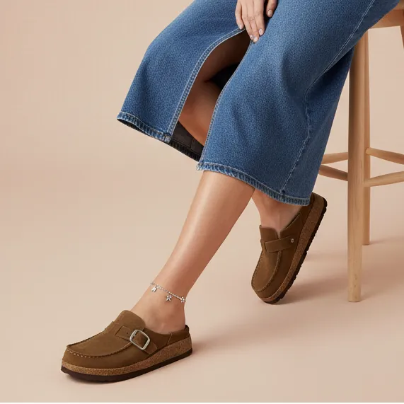 Hobby Suede Clogs sold by Cushionaire product image thumbnail 2