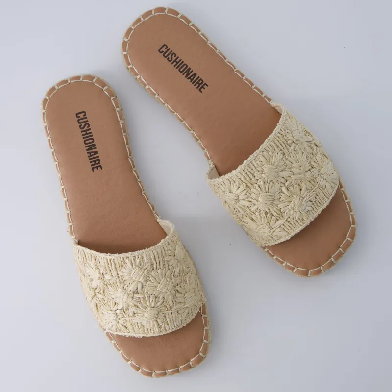 Bolero Woven Slide Sandals made by Cushionaire