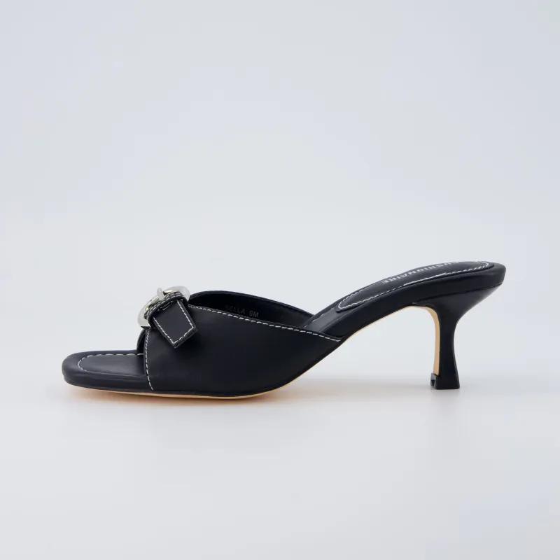 Belle Kitten Heel Sandals made by Cushionaire