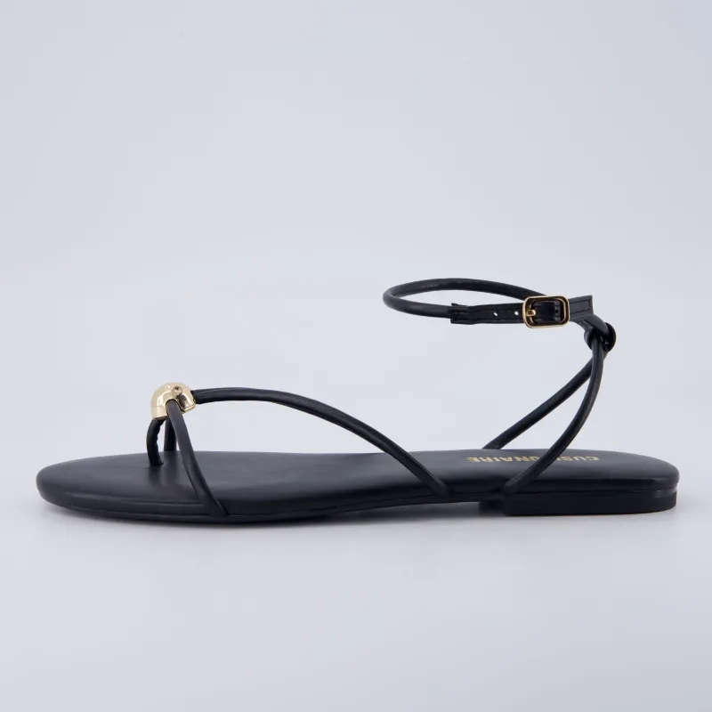 Tory Strappy Flat Sandals made by Cushionaire