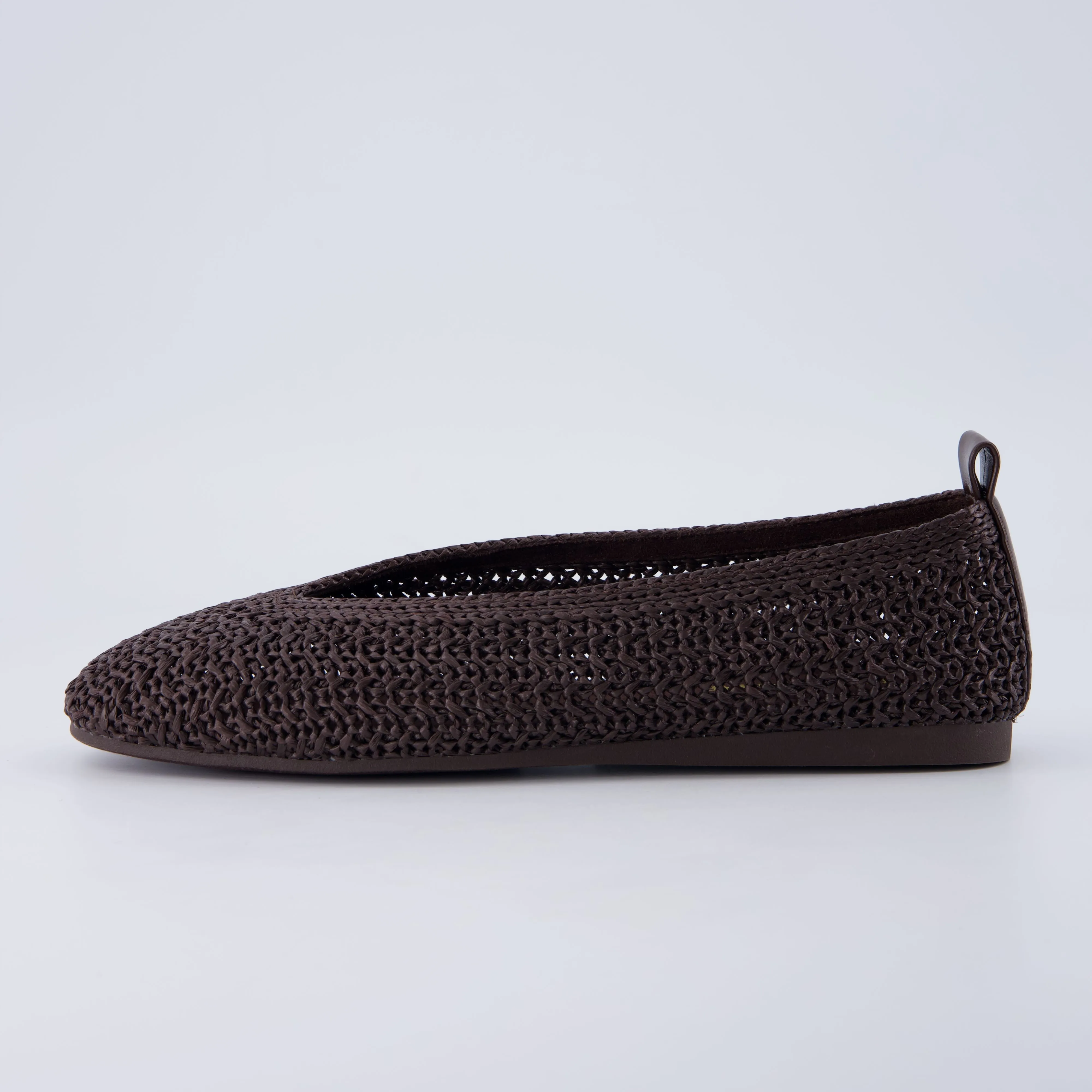 Gilt Woven Ballet Flats sold by Cushionaire