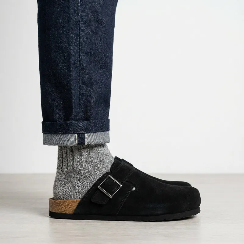Hugo Genuine Suede Clogs made by Cushionaire
