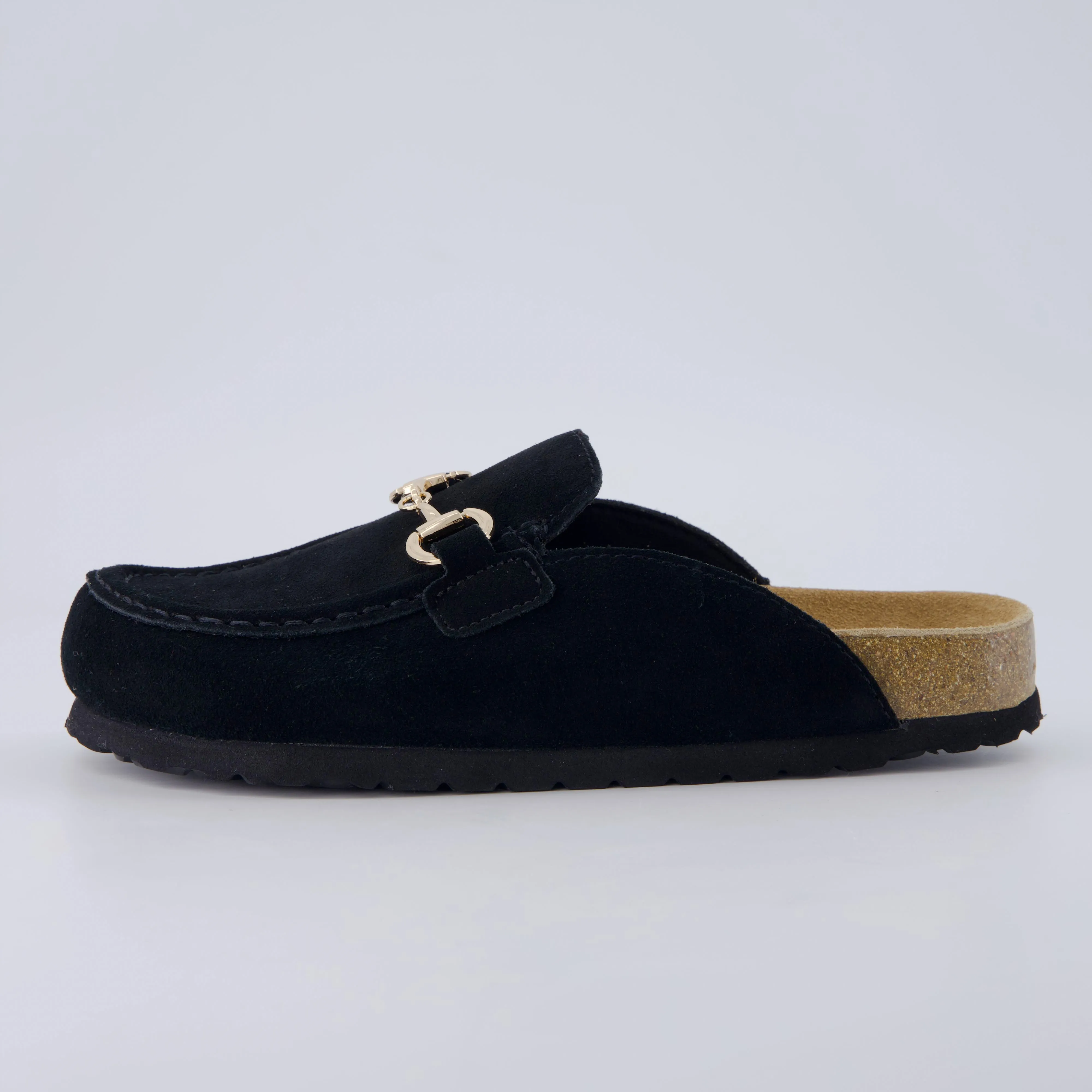 Cliff Suede Clog Mules sold by Cushionaire