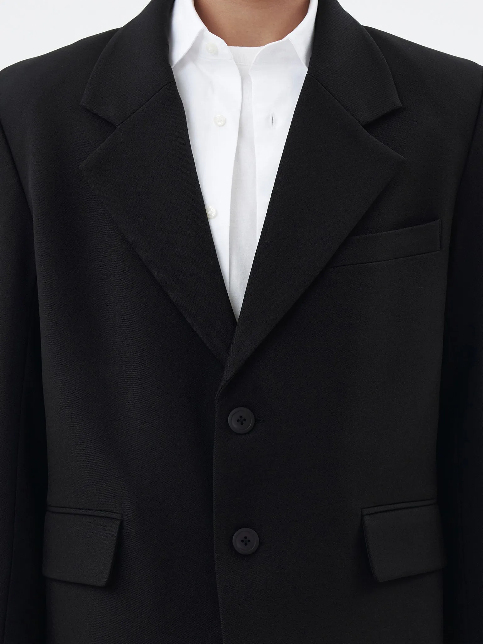BASIC BLACK OVERSIZED BLAZER sold by BLZR.ID product image thumbnail 5