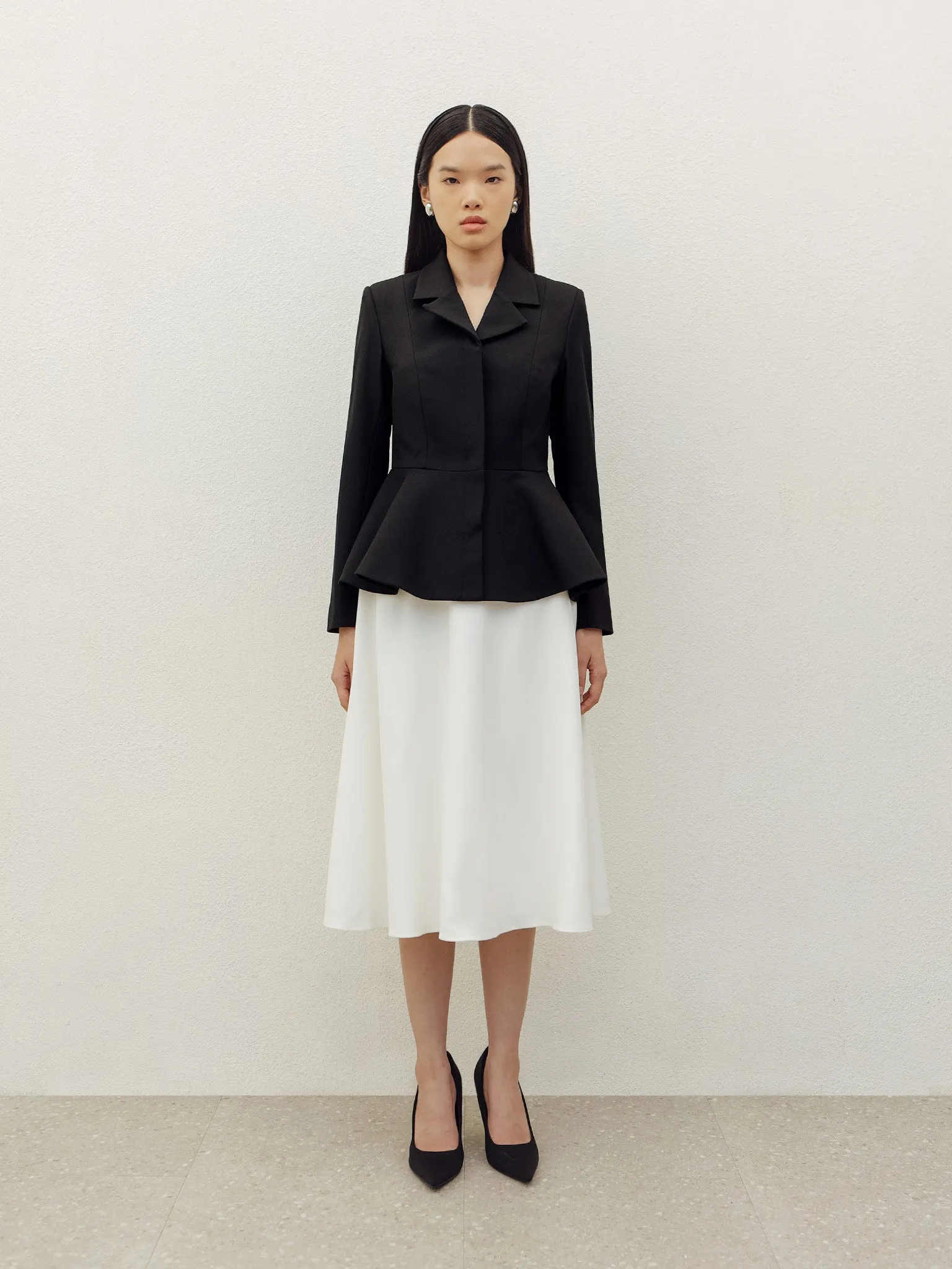 PEPLUM BLAZER IN BLACK sold by BLZR.ID product image thumbnail 2