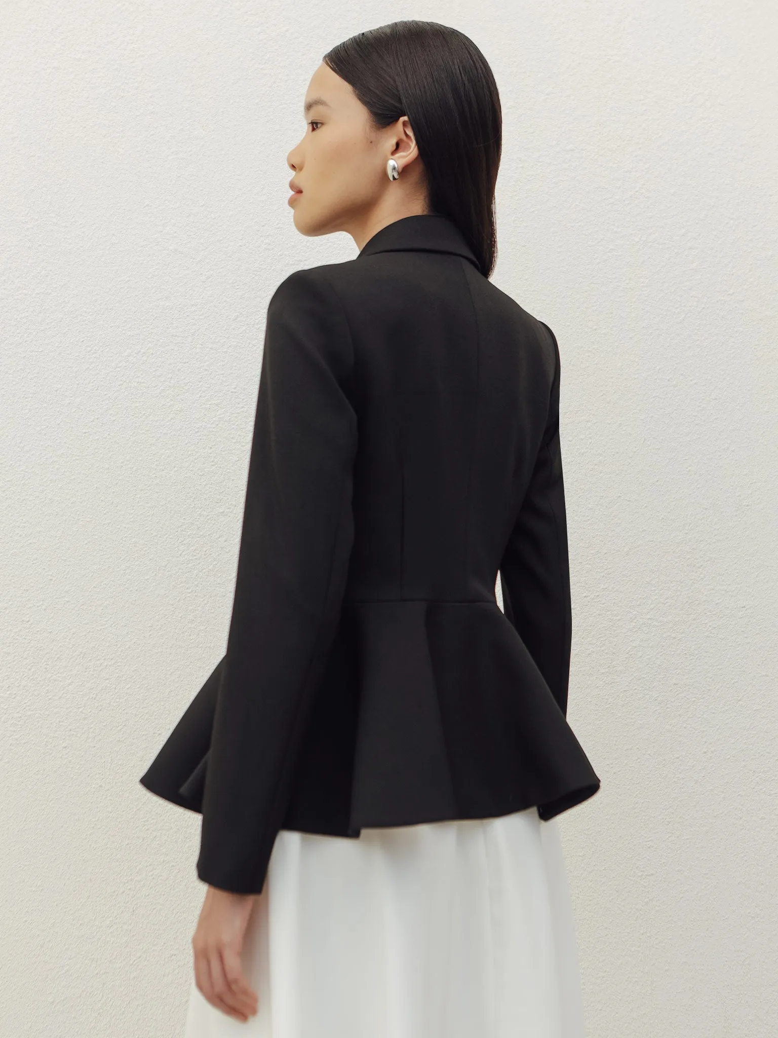 PEPLUM BLAZER IN BLACK sold by BLZR.ID product image thumbnail 5