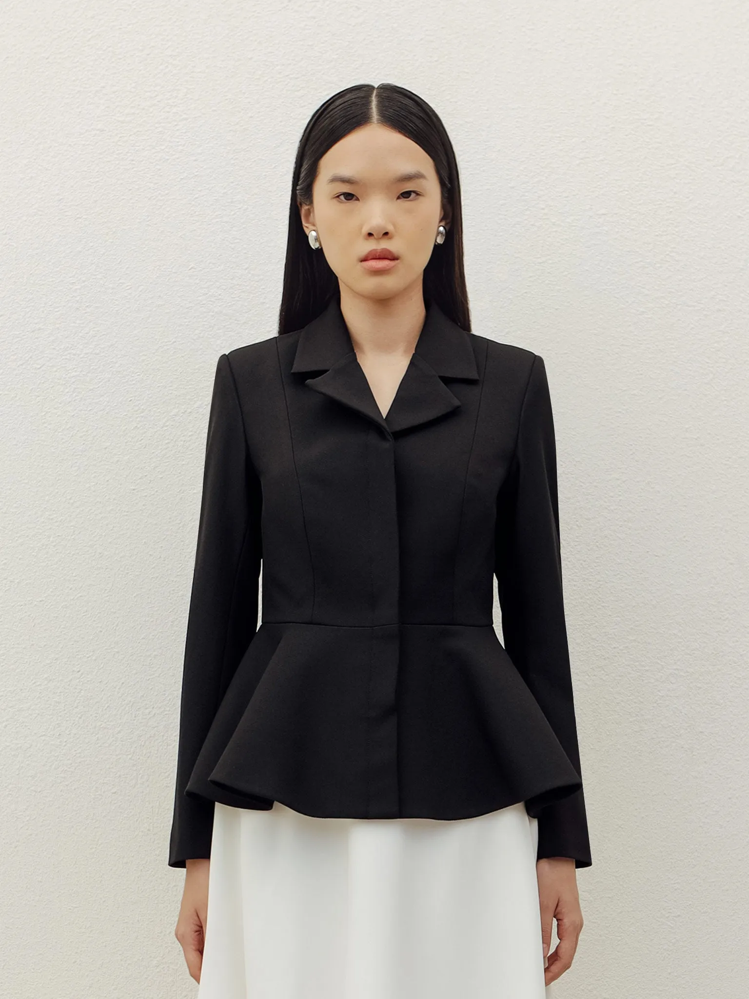 PEPLUM BLAZER IN BLACK sold by BLZR.ID product image thumbnail 3