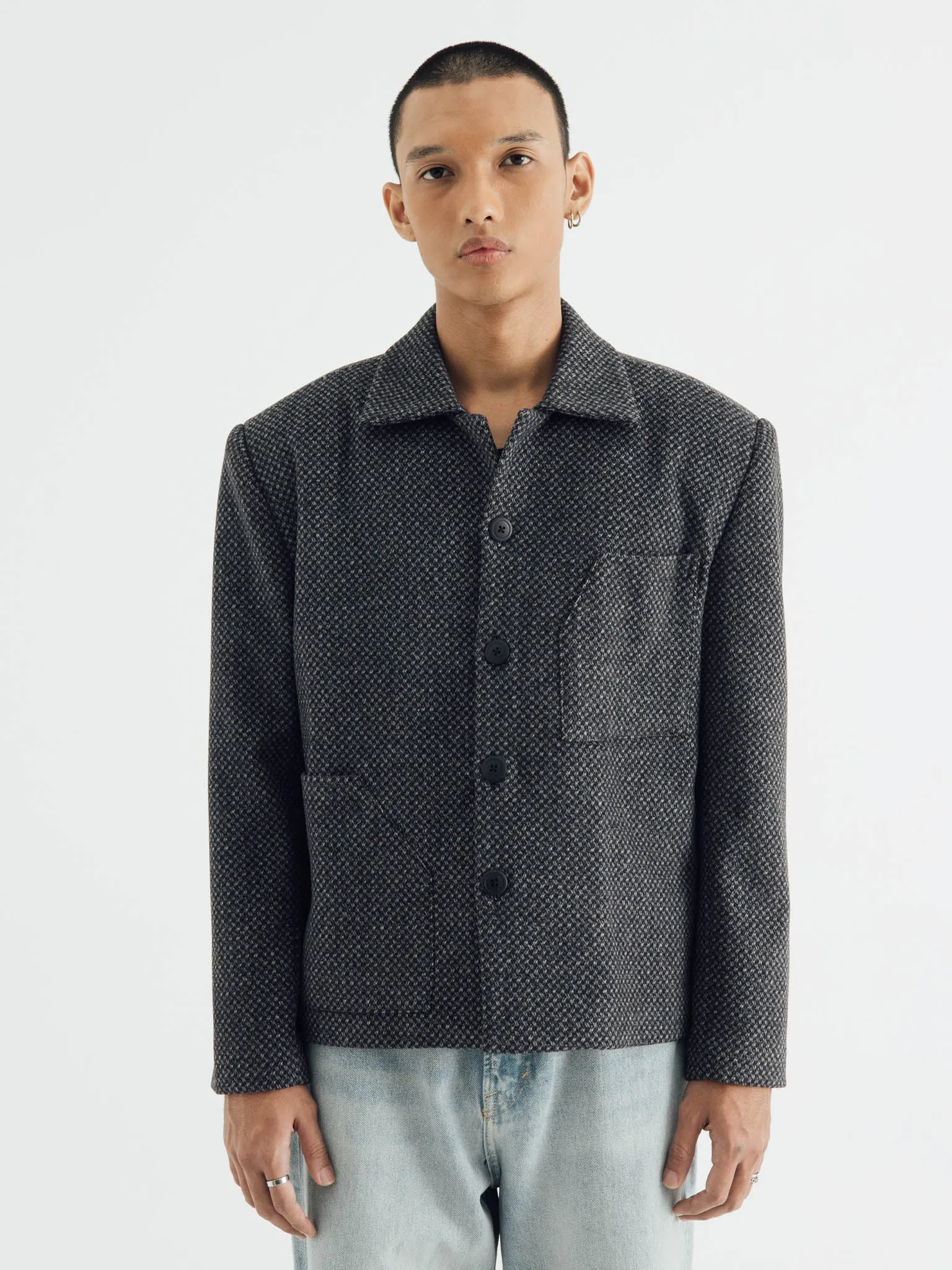 COAL OVERSIZED OUTER sold by BLZR.ID product image thumbnail 2