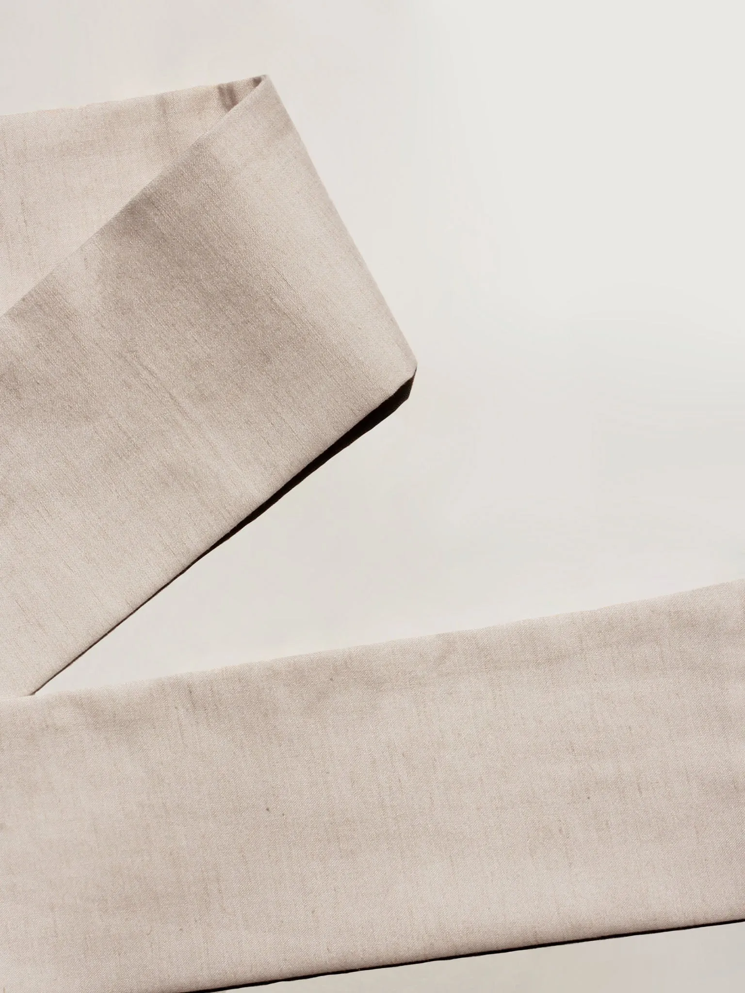 🌳 LINEN SCARF IN BEIGE sold by BLZR.ID product image thumbnail 5