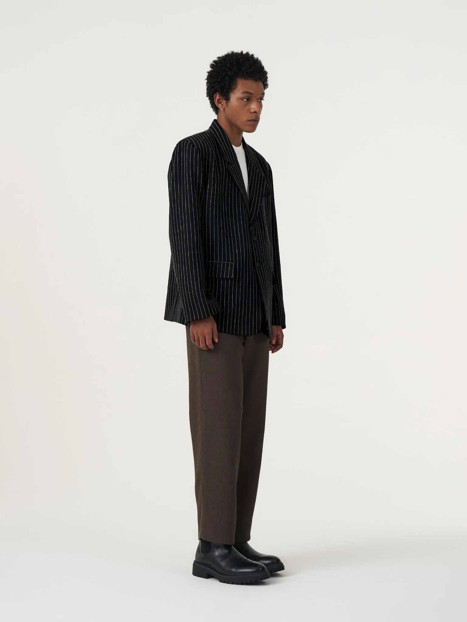 BASIC STRIPED OVERSIZED BLAZER sold by BLZR.ID product image thumbnail 3