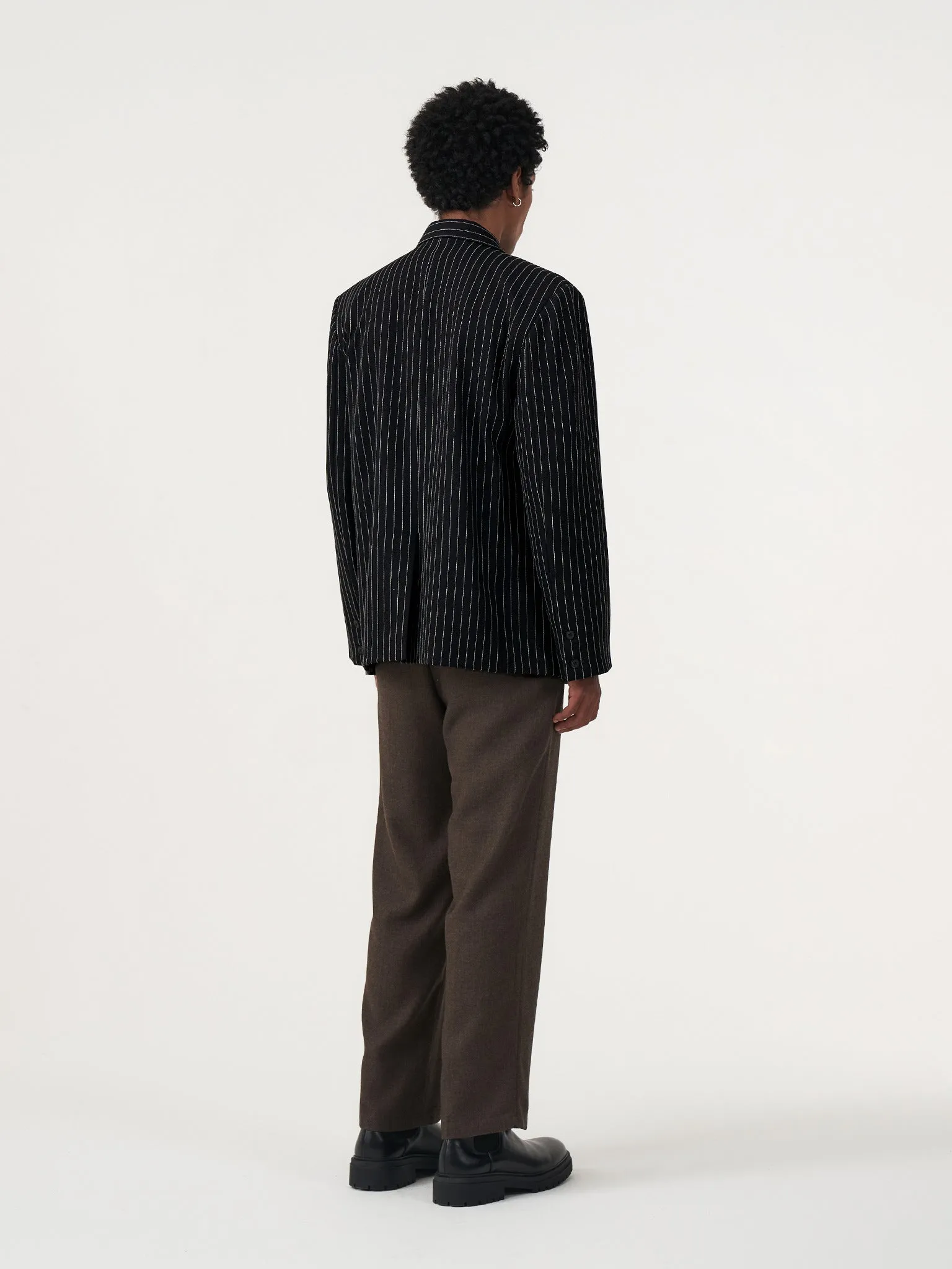BASIC STRIPED OVERSIZED BLAZER sold by BLZR.ID product image thumbnail 4