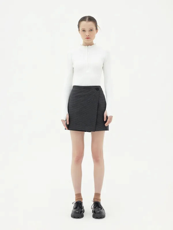 GIO DARK GREY SKORT sold by BLZR.ID