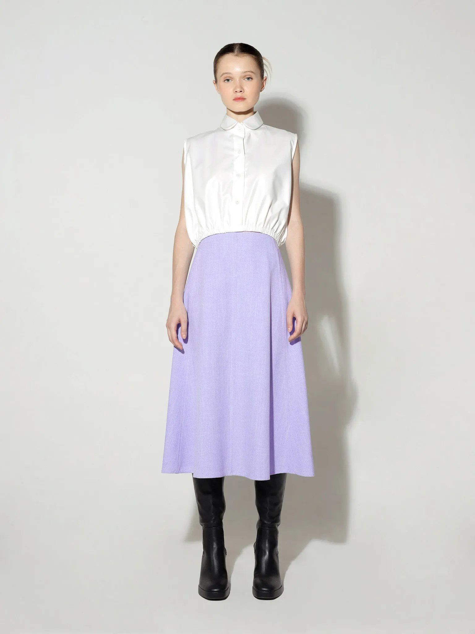 AUBREY LILAC SKIRT sold by BLZR.ID