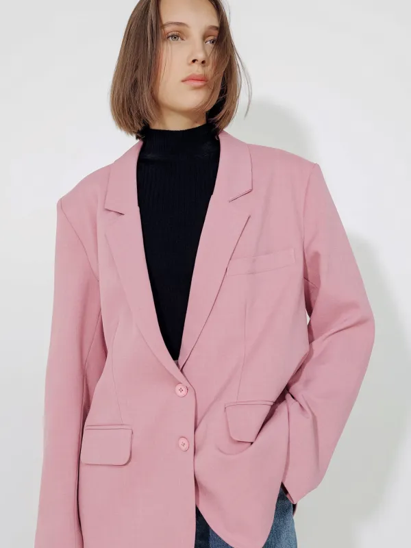 BLUSH OVERSIZED BLAZER sold by BLZR.ID