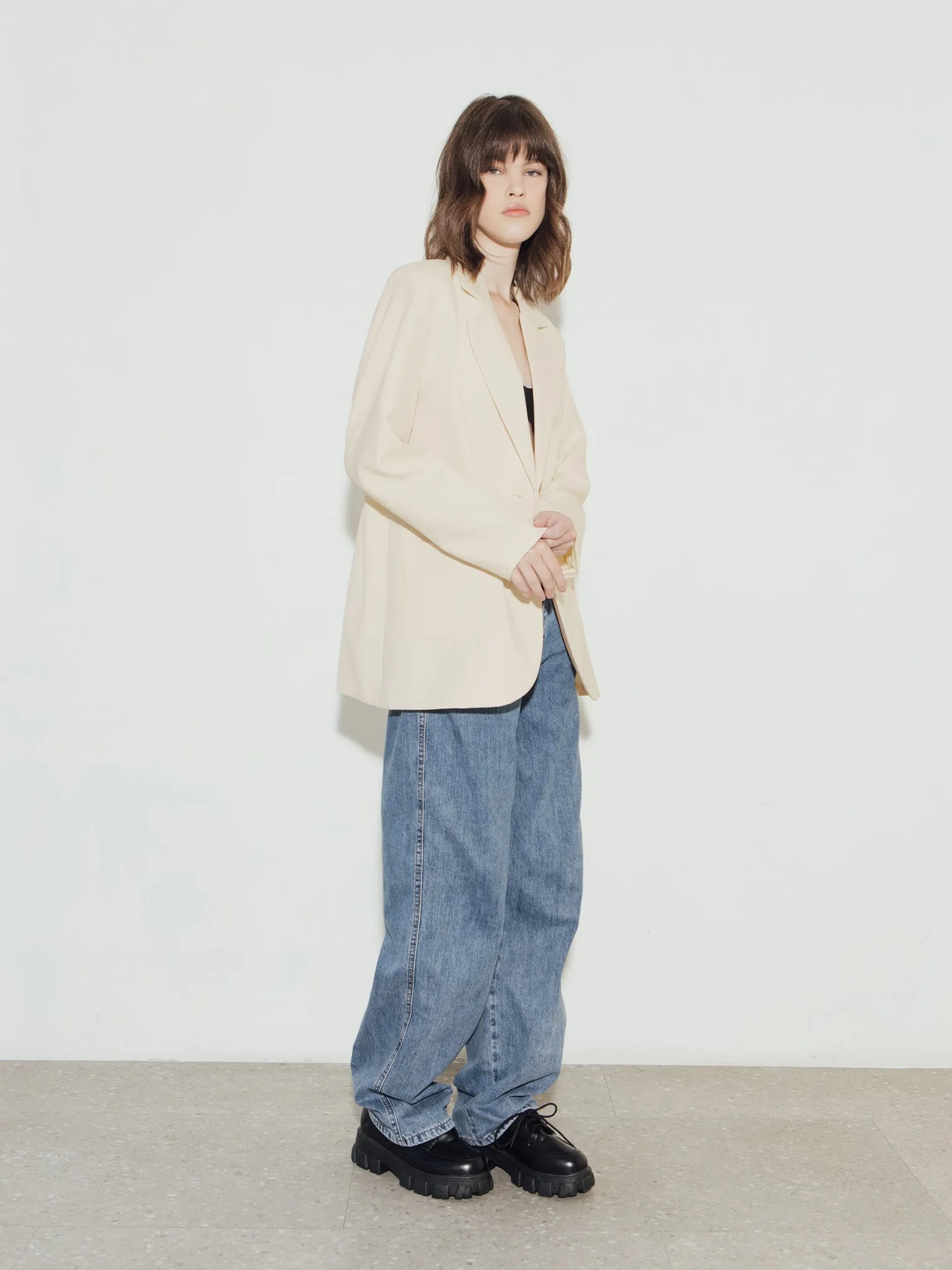 OLSON BUTTER OVERSIZED BLAZER sold by BLZR.ID product image thumbnail 3