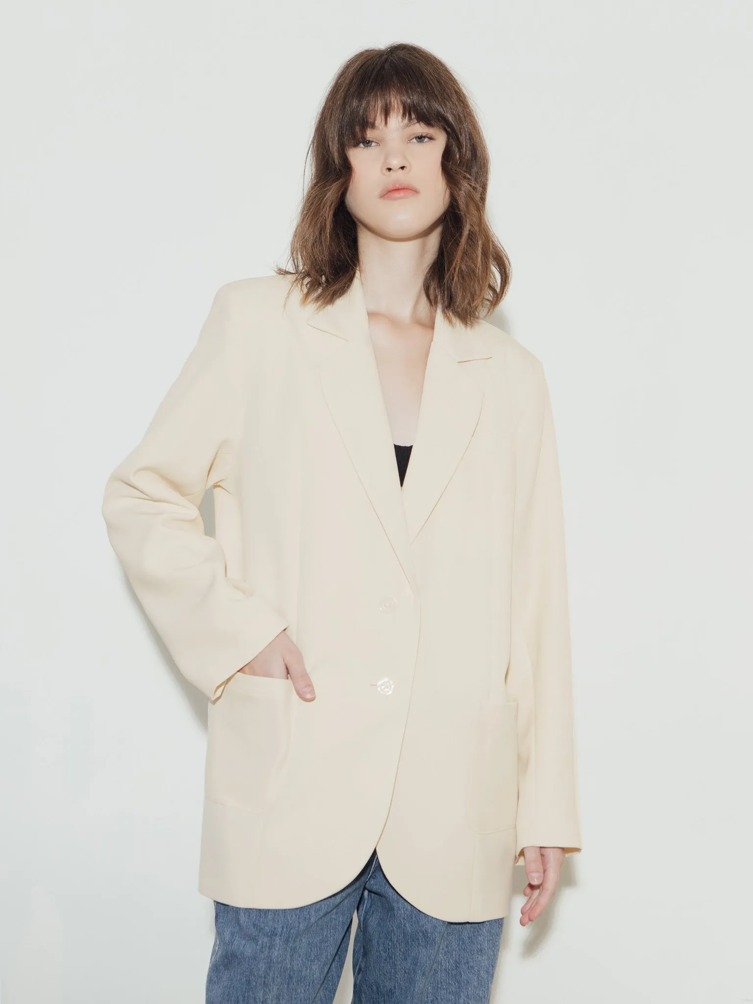 OLSON BUTTER OVERSIZED BLAZER sold by BLZR.ID product image thumbnail 4