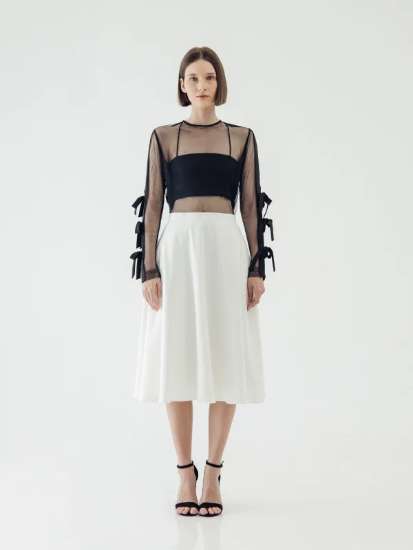 SIDIK JARI – PLAIN FLARE SKIRT sold by BLZR.ID