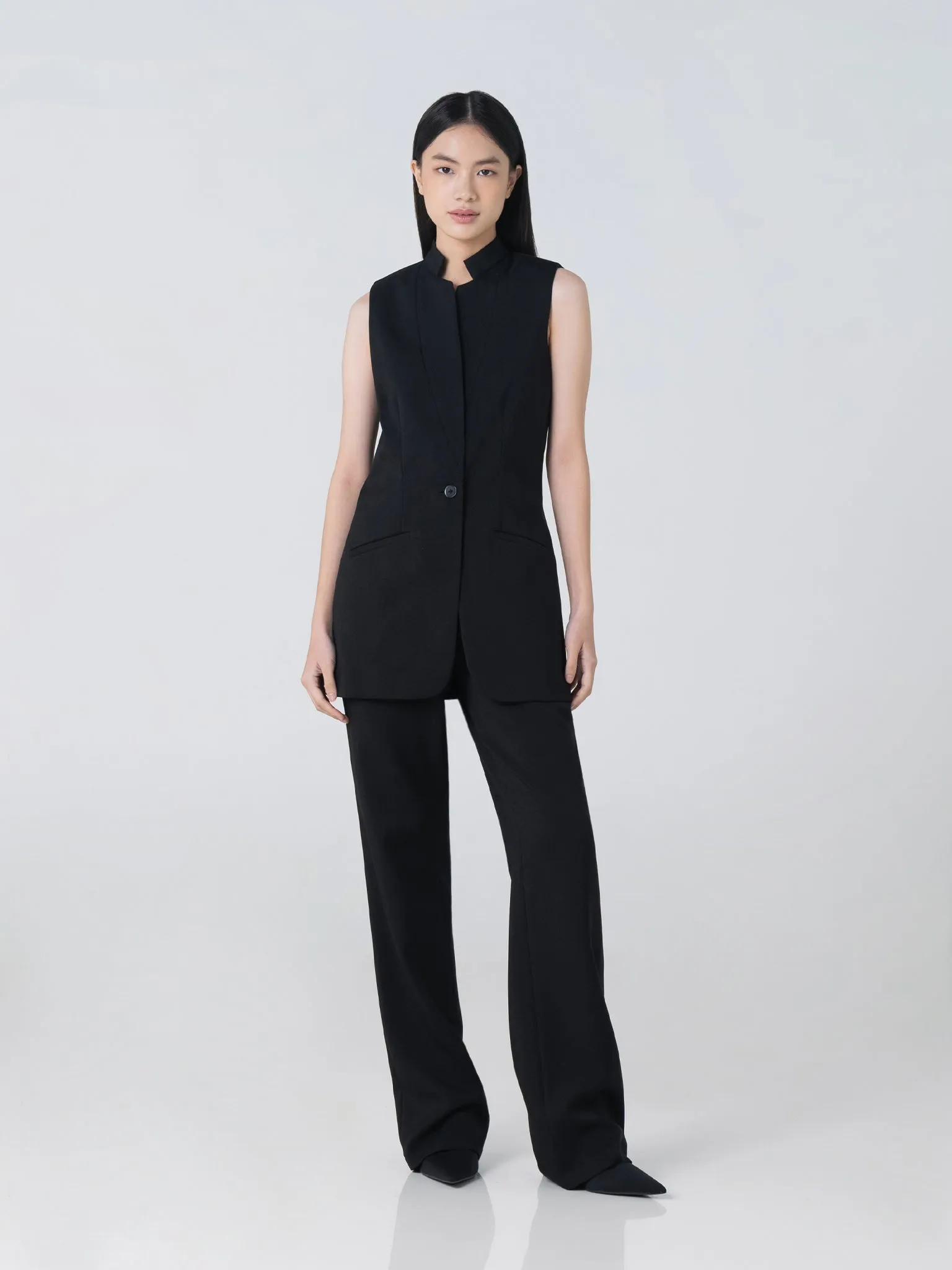 SOO BLACK VEST SET sold by BLZR.ID product image thumbnail 2