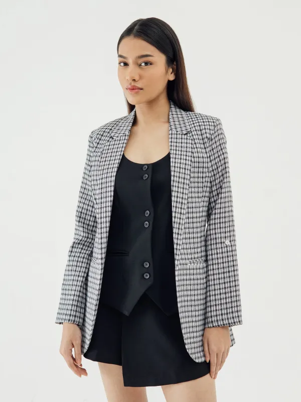KHLOE TILES BLAZER sold by BLZR.ID