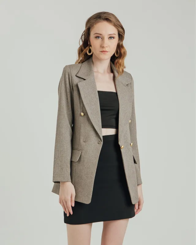 TRACY GREY BLAZER sold by BLZR.ID