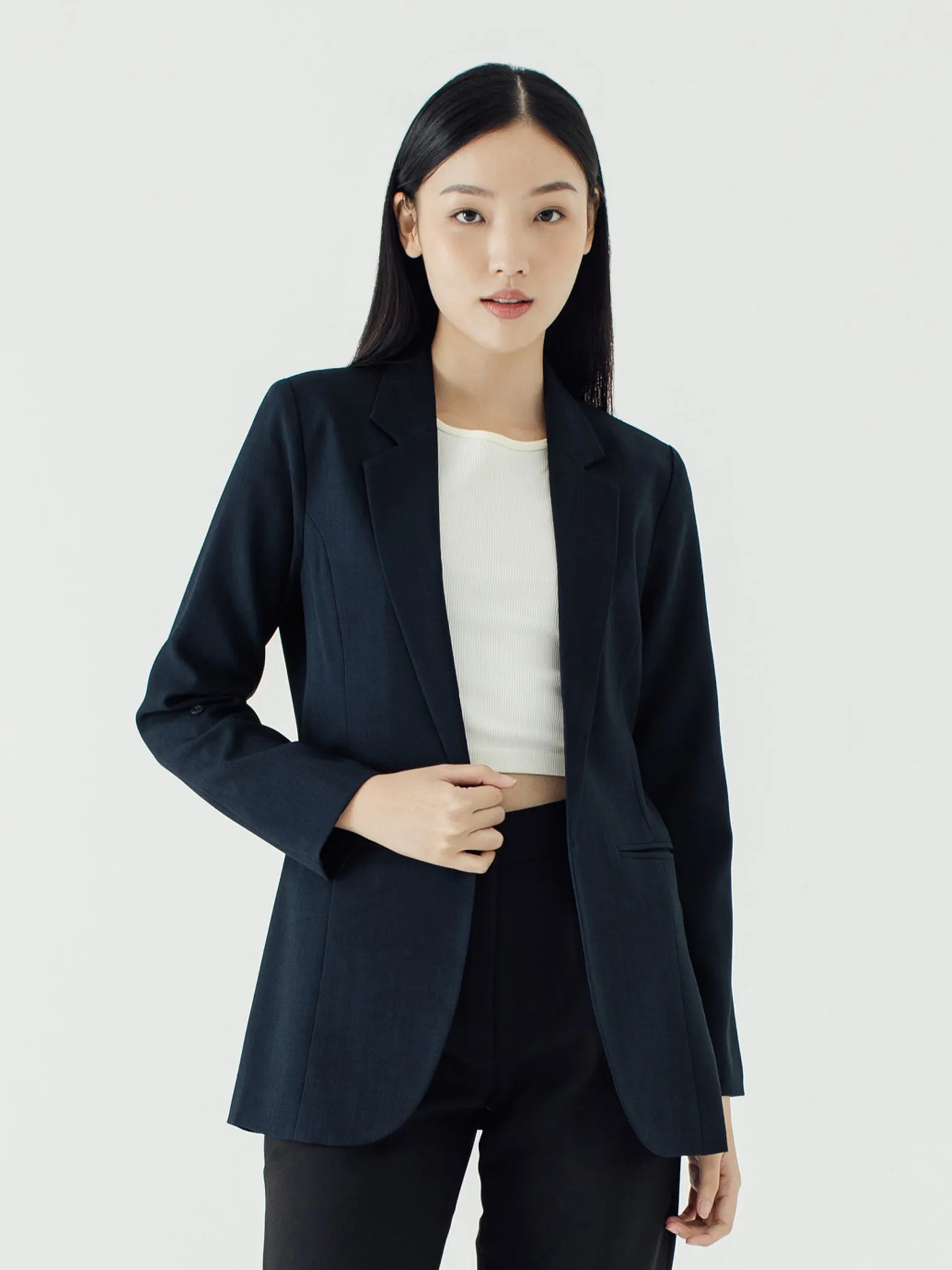 KHLOE NAVY BLAZER sold by BLZR.ID