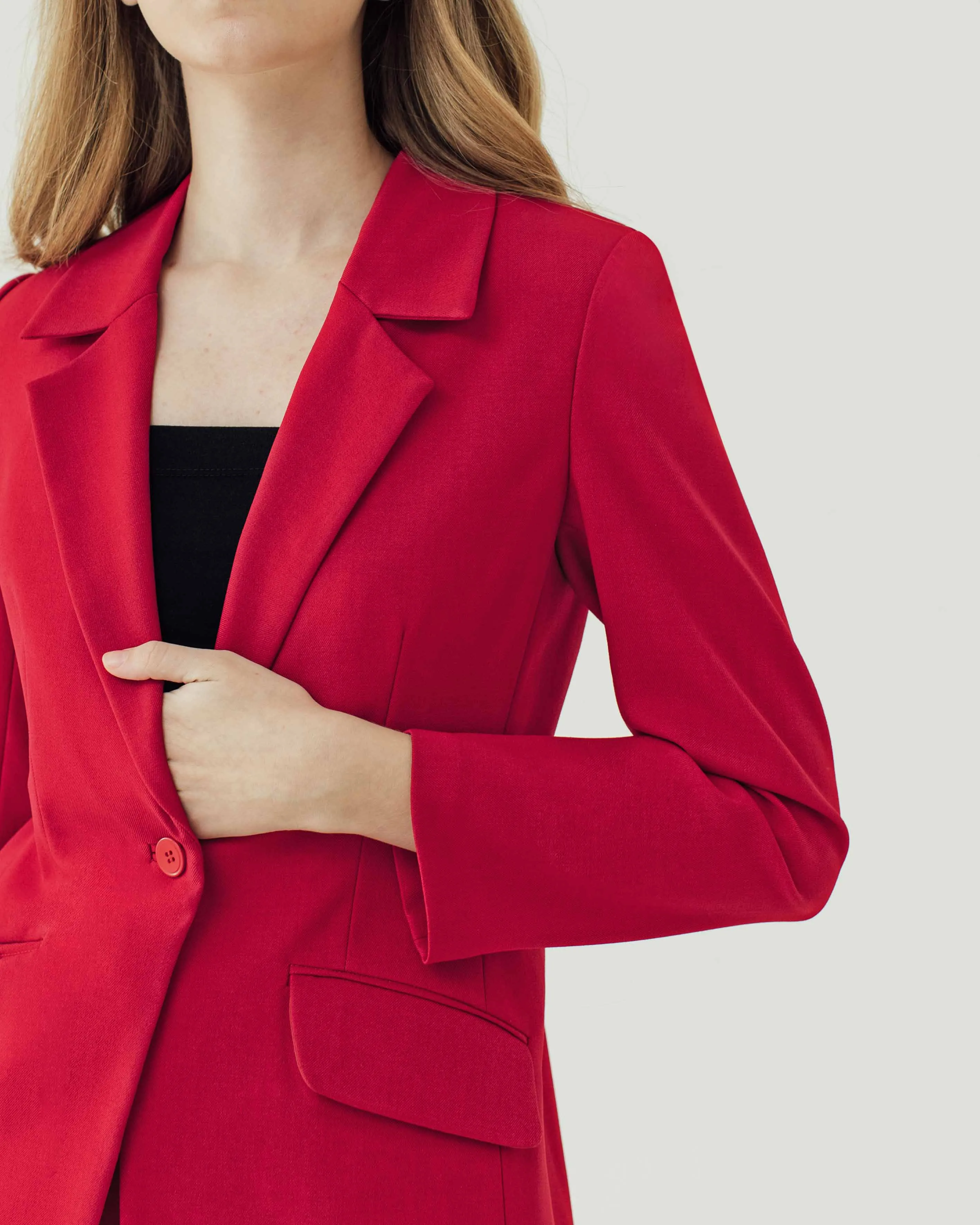 MICHELLE RED BLAZER sold by BLZR.ID product image thumbnail 5