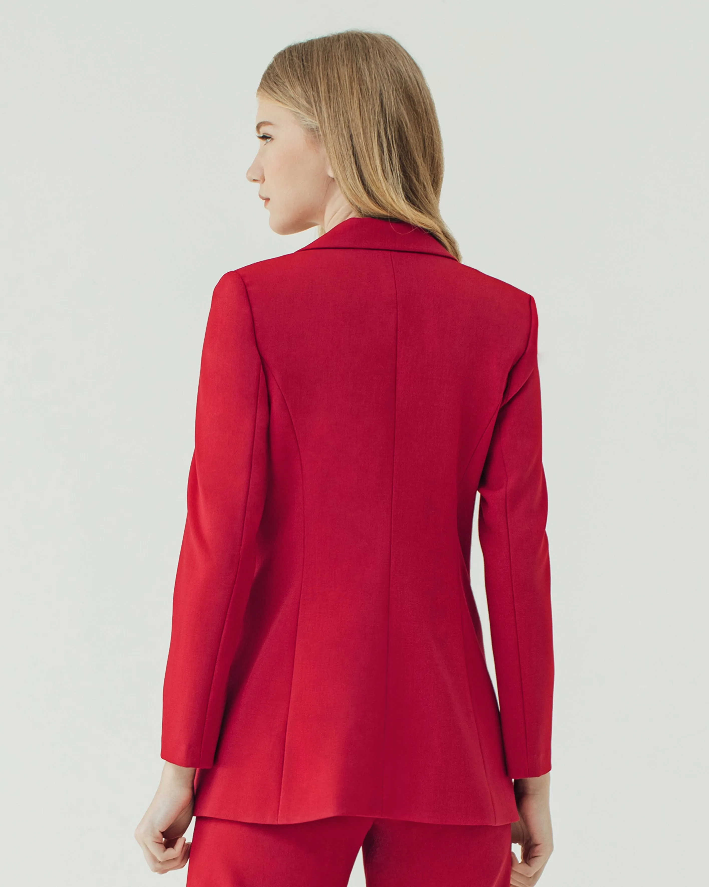 MICHELLE RED BLAZER sold by BLZR.ID product image thumbnail 4