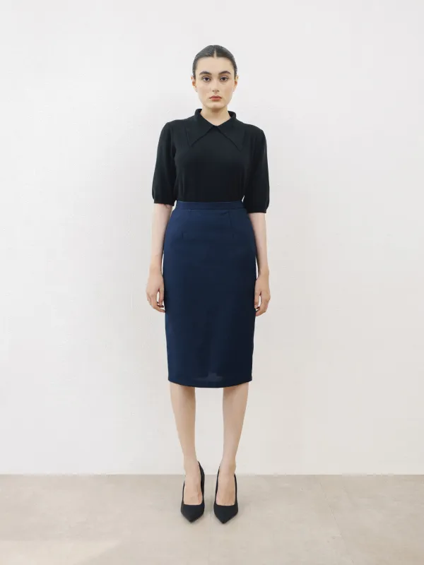 70’S NAVY SKIRT sold by BLZR.ID