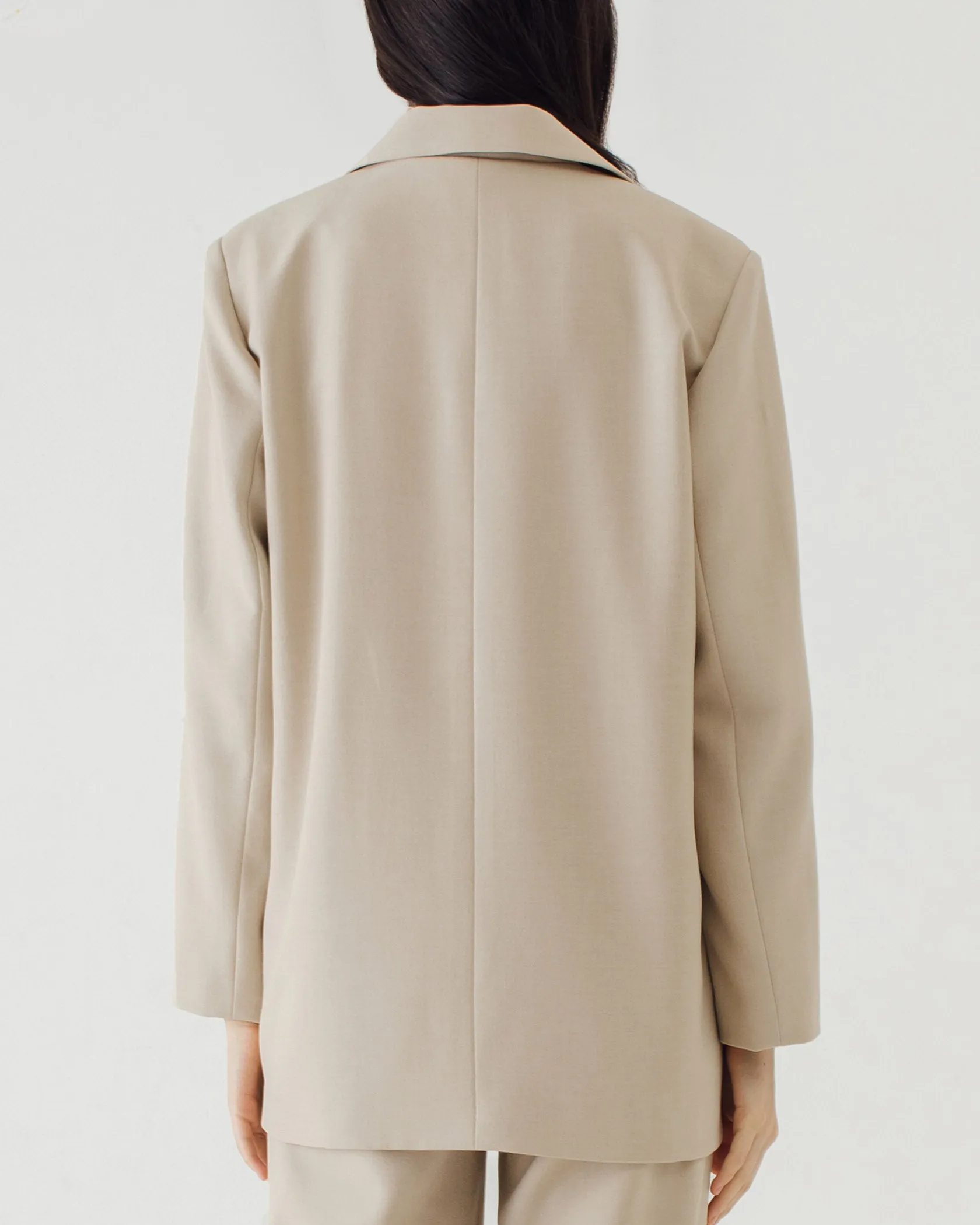 OLSON CREAM OVERSIZED BLAZER sold by BLZR.ID product image thumbnail 4