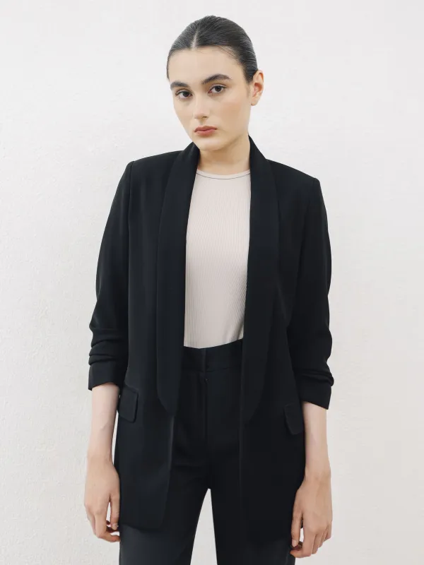 LUXEE BLACK BLAZER sold by BLZR.ID