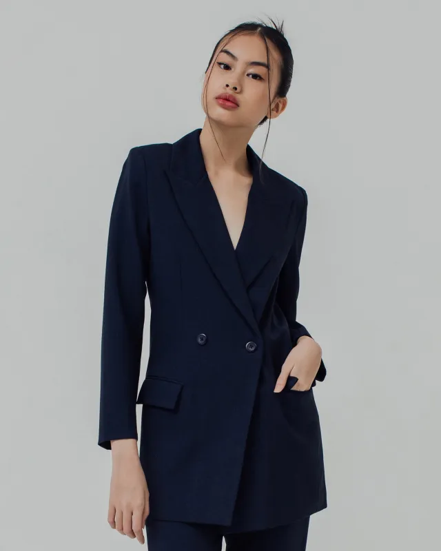 RACHEL NAVY BLAZER sold by BLZR.ID
