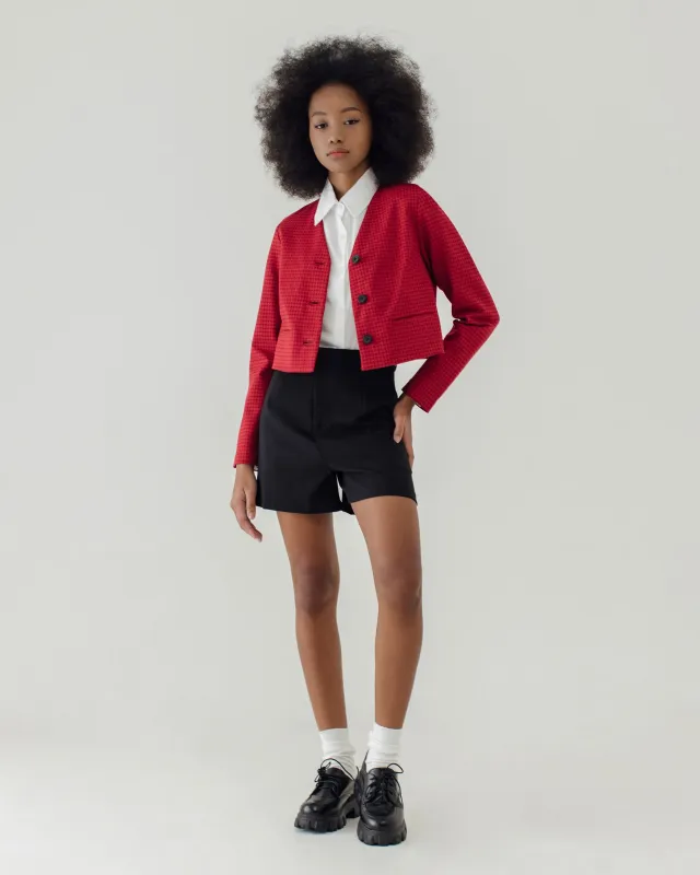 RUDOLPH CROP BLAZER sold by BLZR.ID
