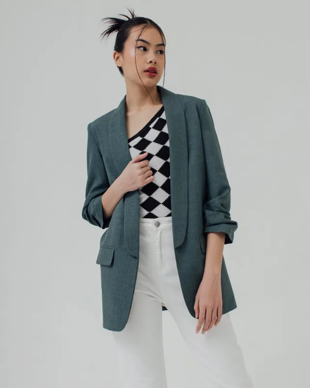 LUXEE GREEN BLAZER sold by BLZR.ID